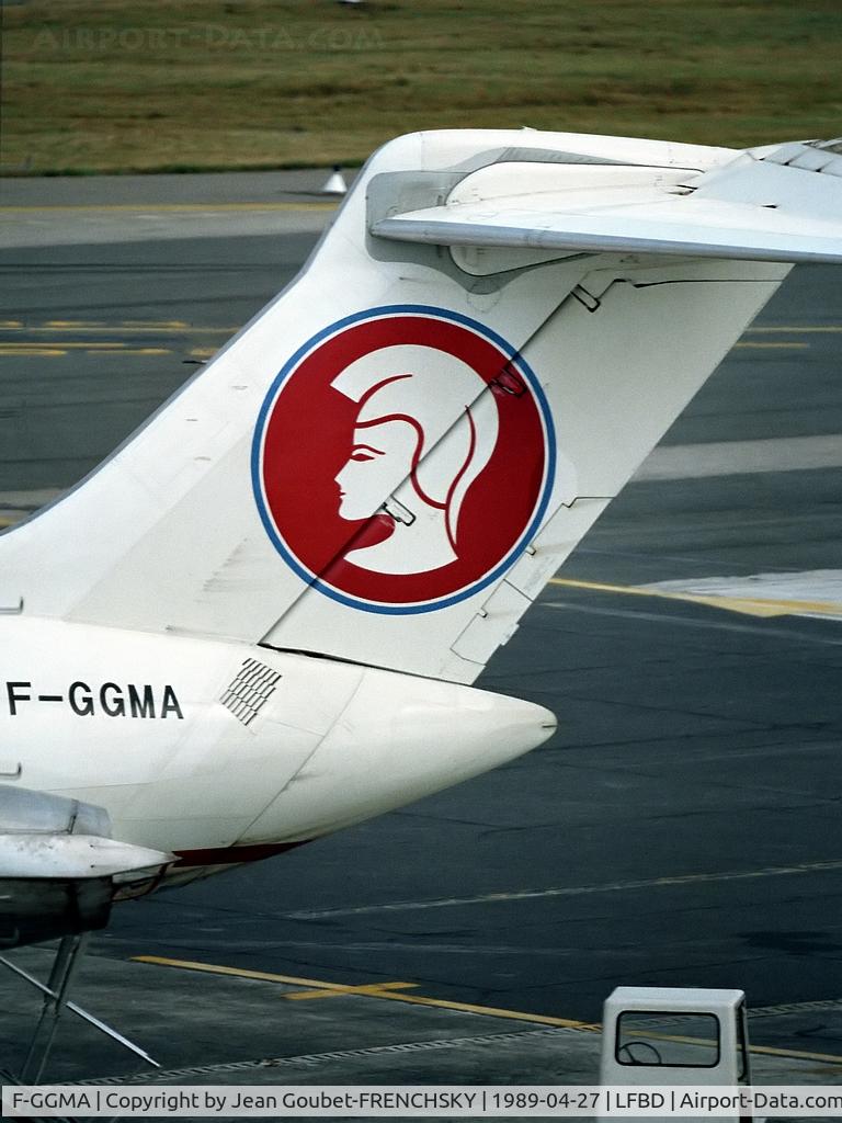 F-GGMA, 1986 McDonnell Douglas MD-83 (DC-9-83) C/N 49399, Minerve (broken up 11/2005)