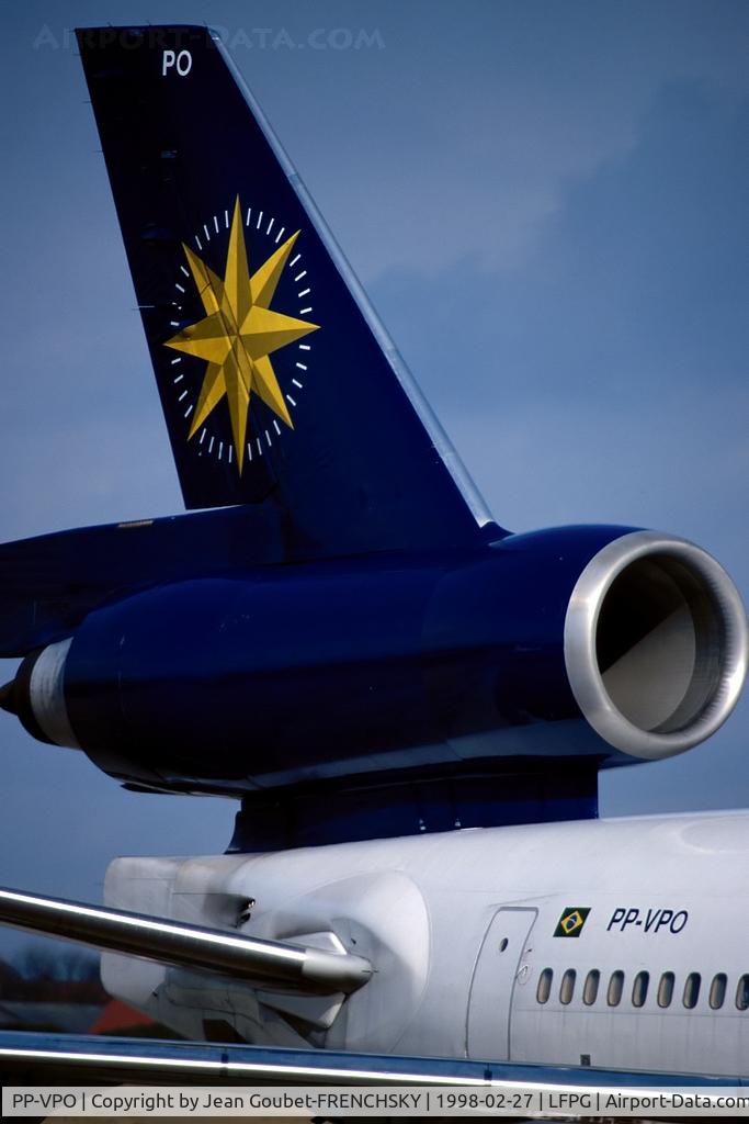 PP-VPO, 1992 McDonnell Douglas MD-11F C/N 48500, VARIG Paris CDG terminal 1