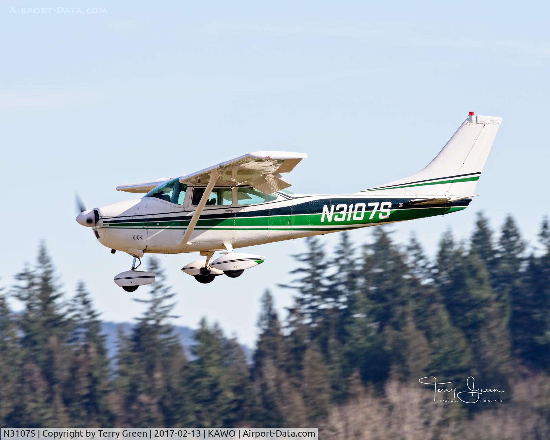 N3107S, 1964 Cessna 182G Skylane C/N 18255607, KAWO
