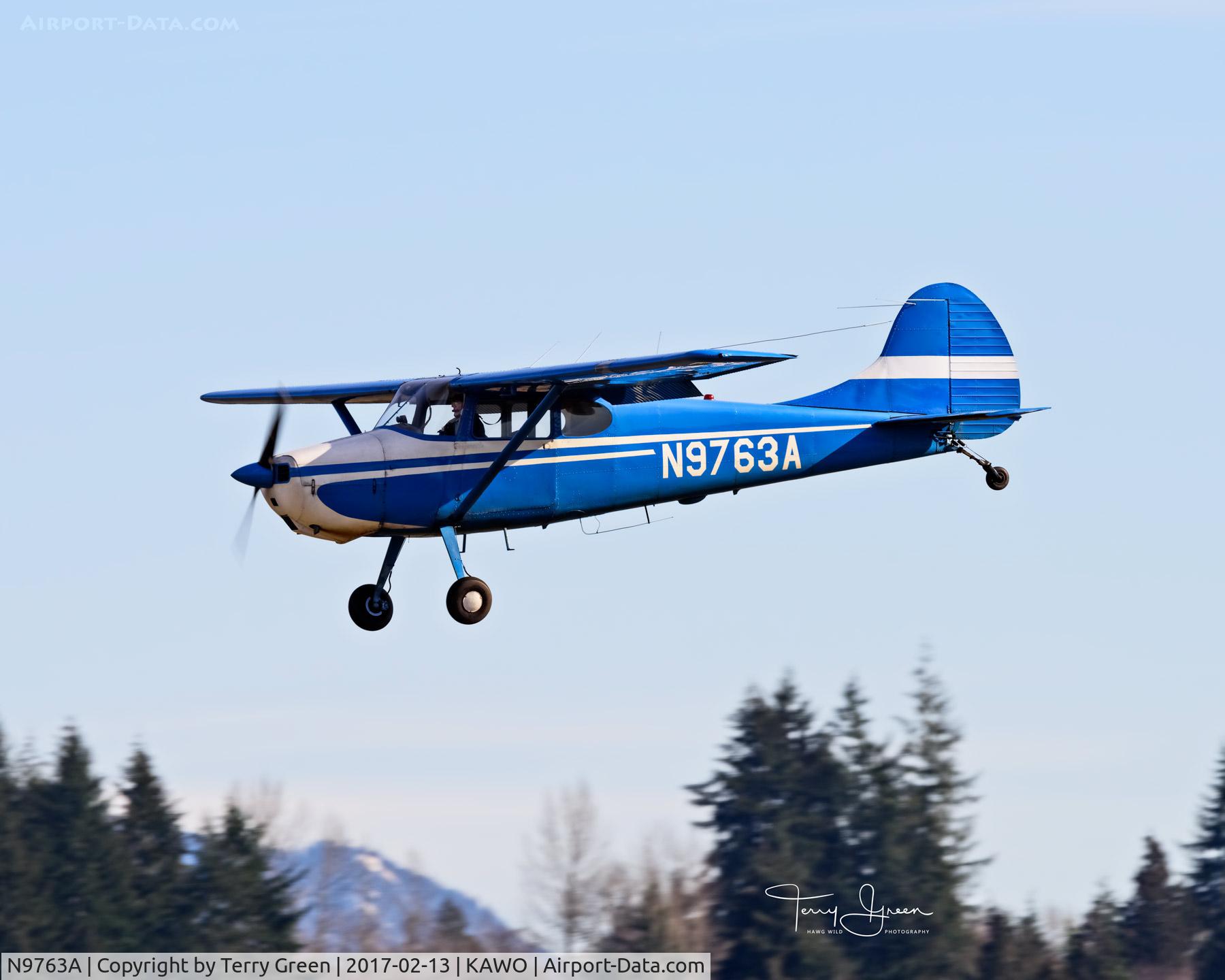 N9763A, 1950 Cessna 170A C/N 19224, KAWO