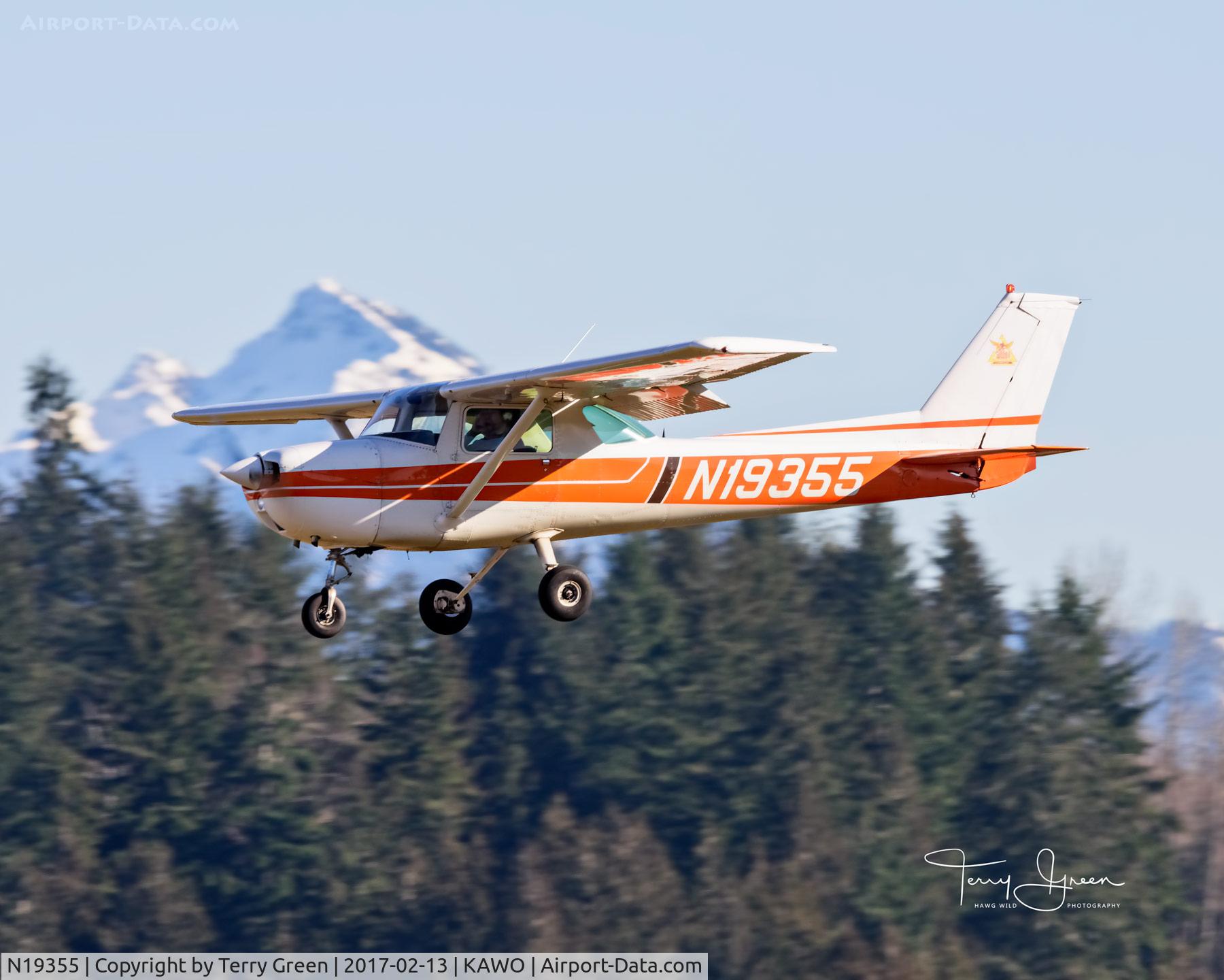 N19355, 1973 Cessna 150L C/N 15074360, KAWO