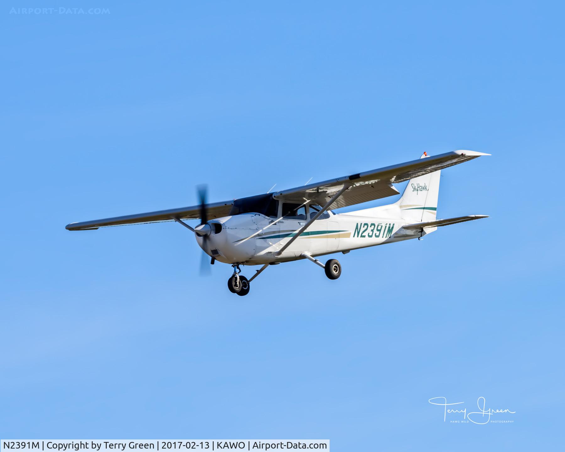 N2391M, 2003 Cessna 172R C/N 17281171, KAWO