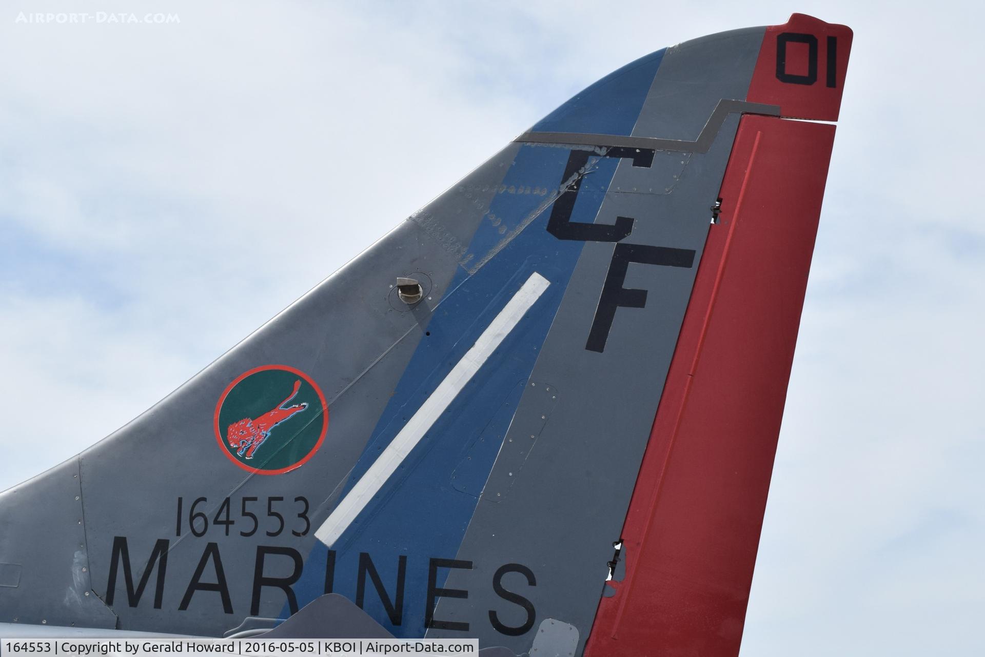 164553, McDonnell Douglas AV-8B+ Harrier II C/N 238, VMA-211 “Avengers”, MCAS Yuma, AZ.