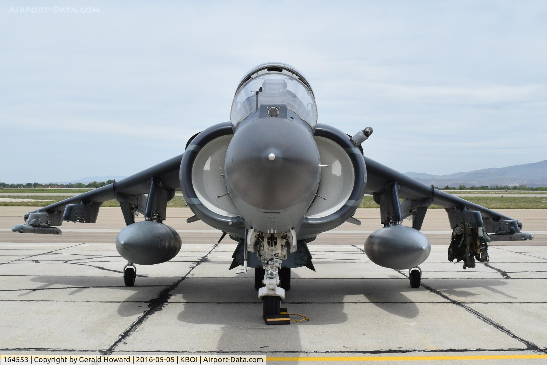 164553, McDonnell Douglas AV-8B+ Harrier II C/N 238, VMA-211 “Avengers”, MCAS Yuma, AZ.