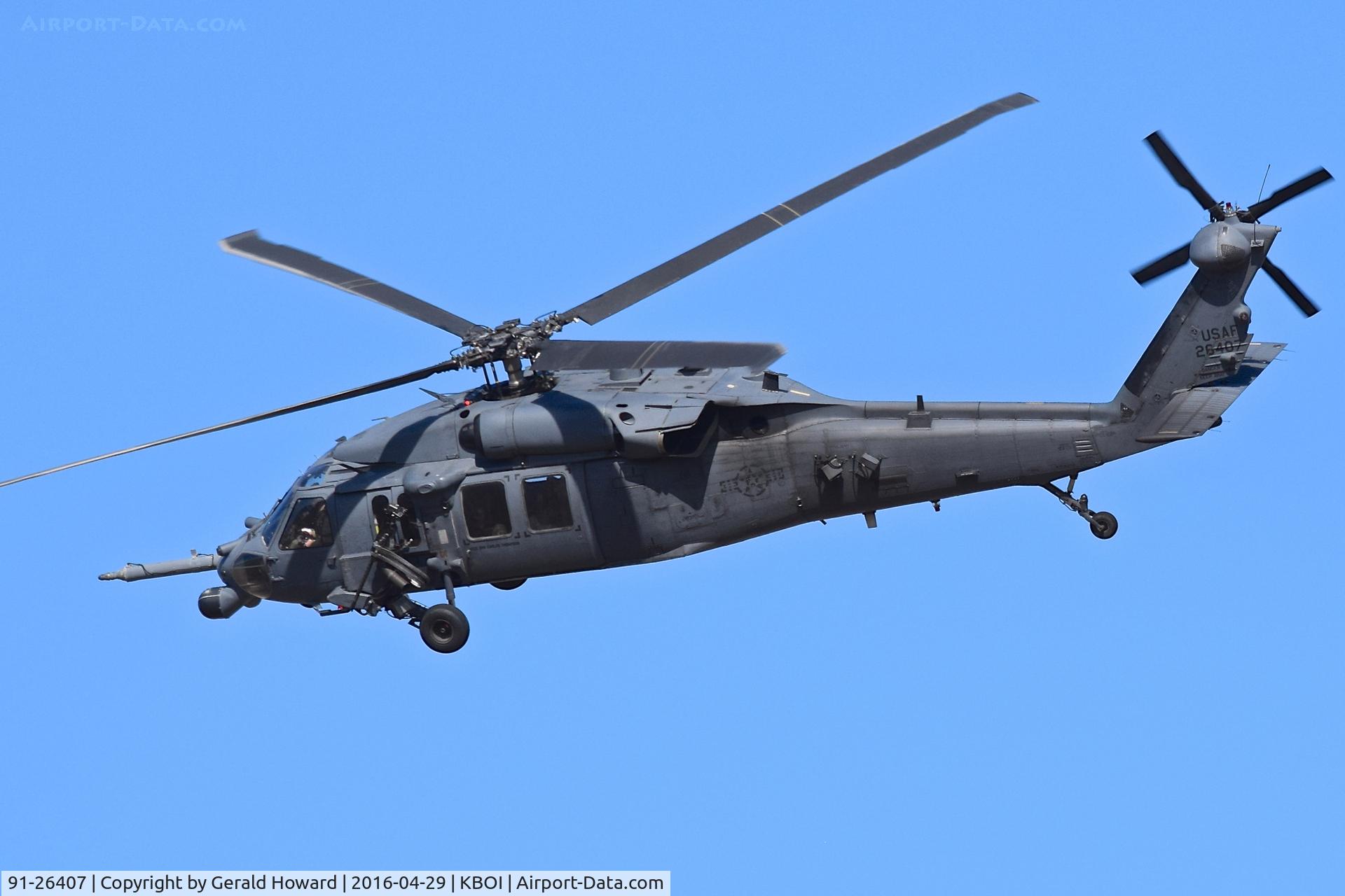 91-26407, 1991 Sikorsky HH-60G Pave Hawk C/N 70-1740, 66th RQS, Nellis AFB, NV