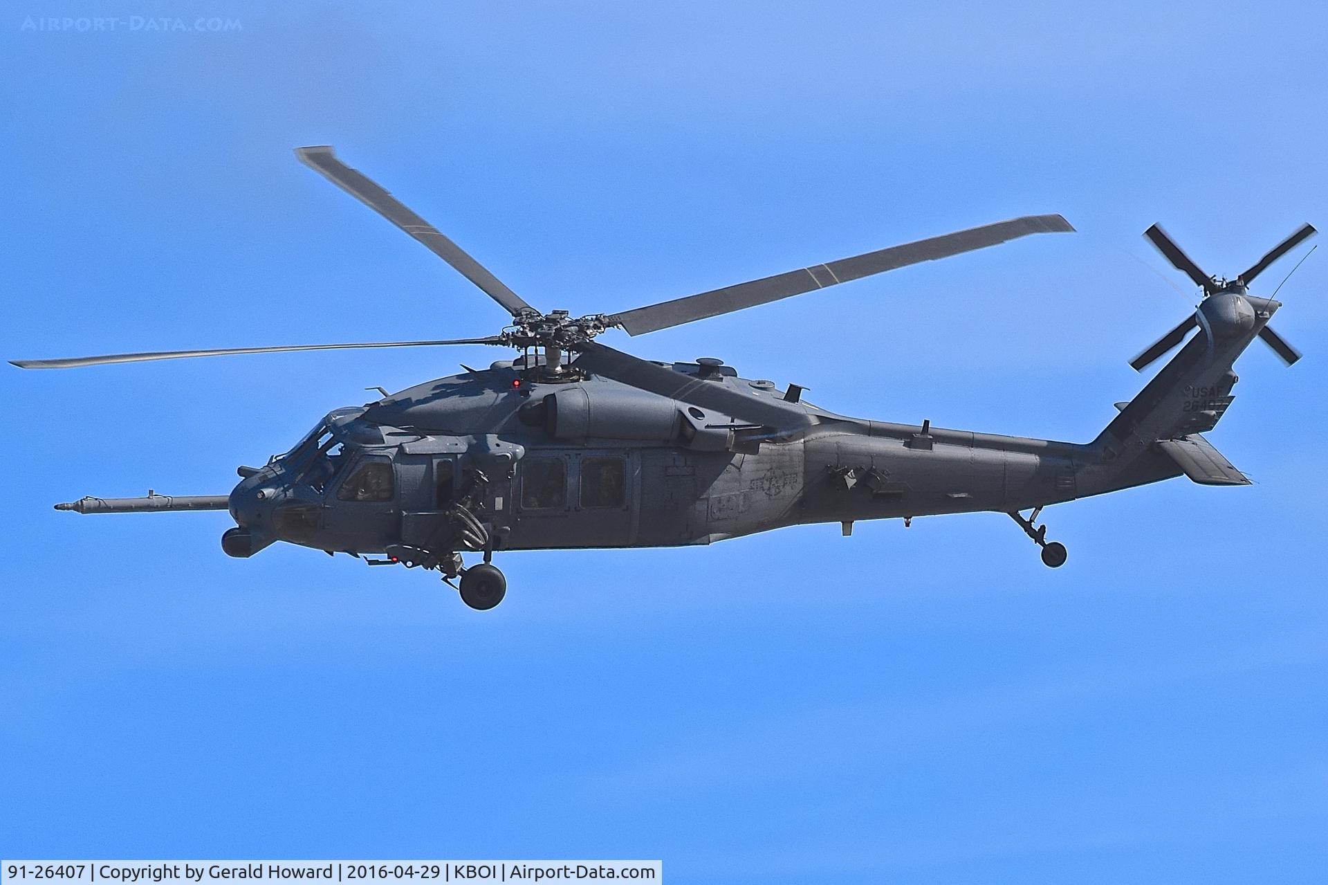 91-26407, 1991 Sikorsky HH-60G Pave Hawk C/N 70-1740, 66th RQS, Nellis AFB, NV