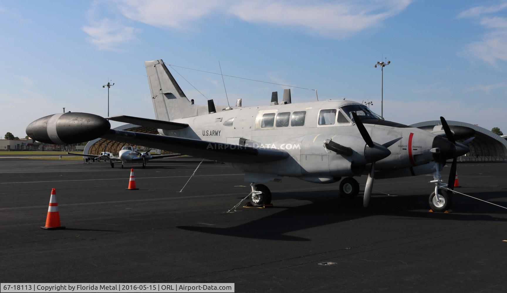 67-18113, 1967 Beech RU-21A Ute C/N LM.109, RU-21A