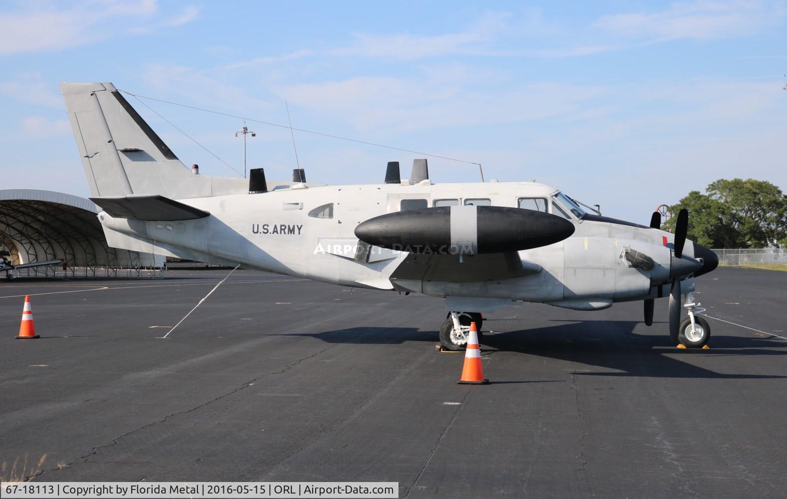 67-18113, 1967 Beech RU-21A Ute C/N LM.109, RU-21A