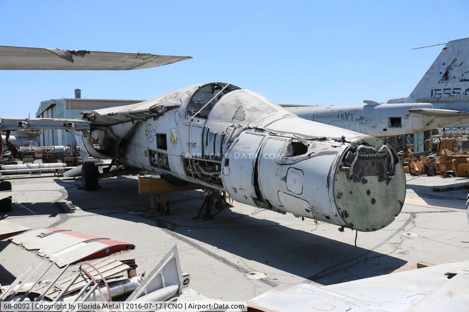68-0092, 1968 General Dynamics F-111D Aardvark C/N A6-8, F-111D