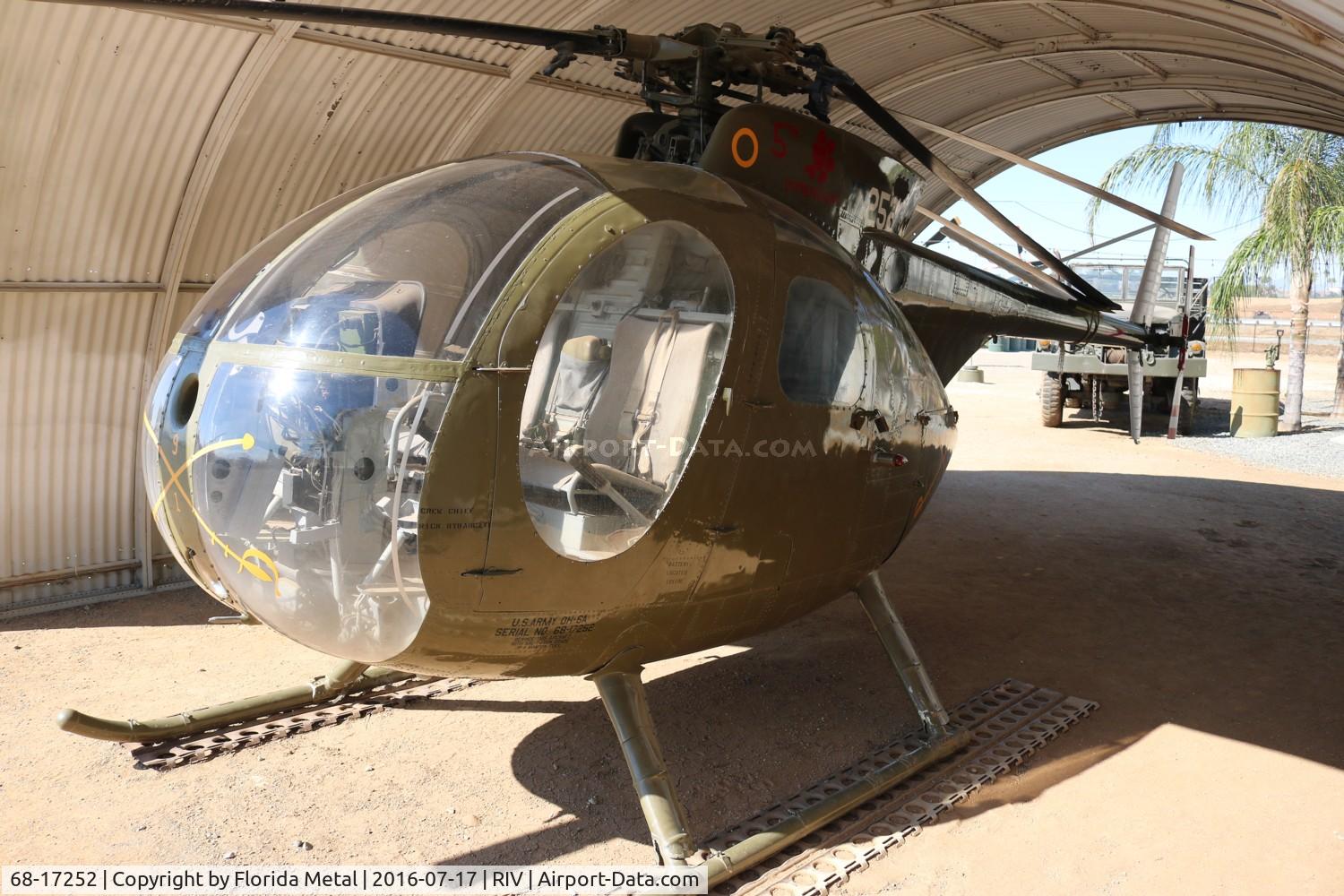 68-17252, 1968 Hughes OH-6A Cayuse C/N 1212, OH-6A