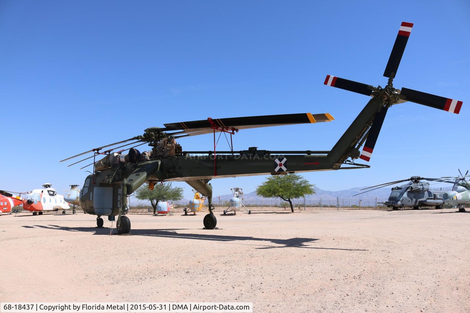 68-18437, 1968 Sikorsky CH-54A Tarhe C/N 64.039, CH-54A