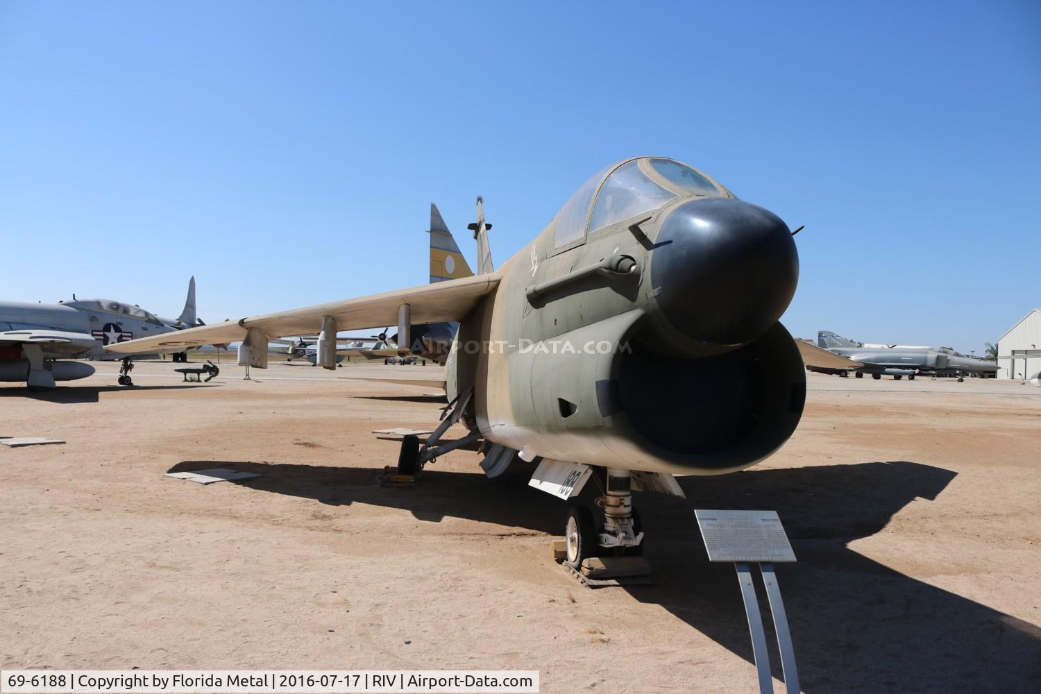 69-6188, 1969 LTV A-7D Corsair II C/N D-018, A-7D Corsair