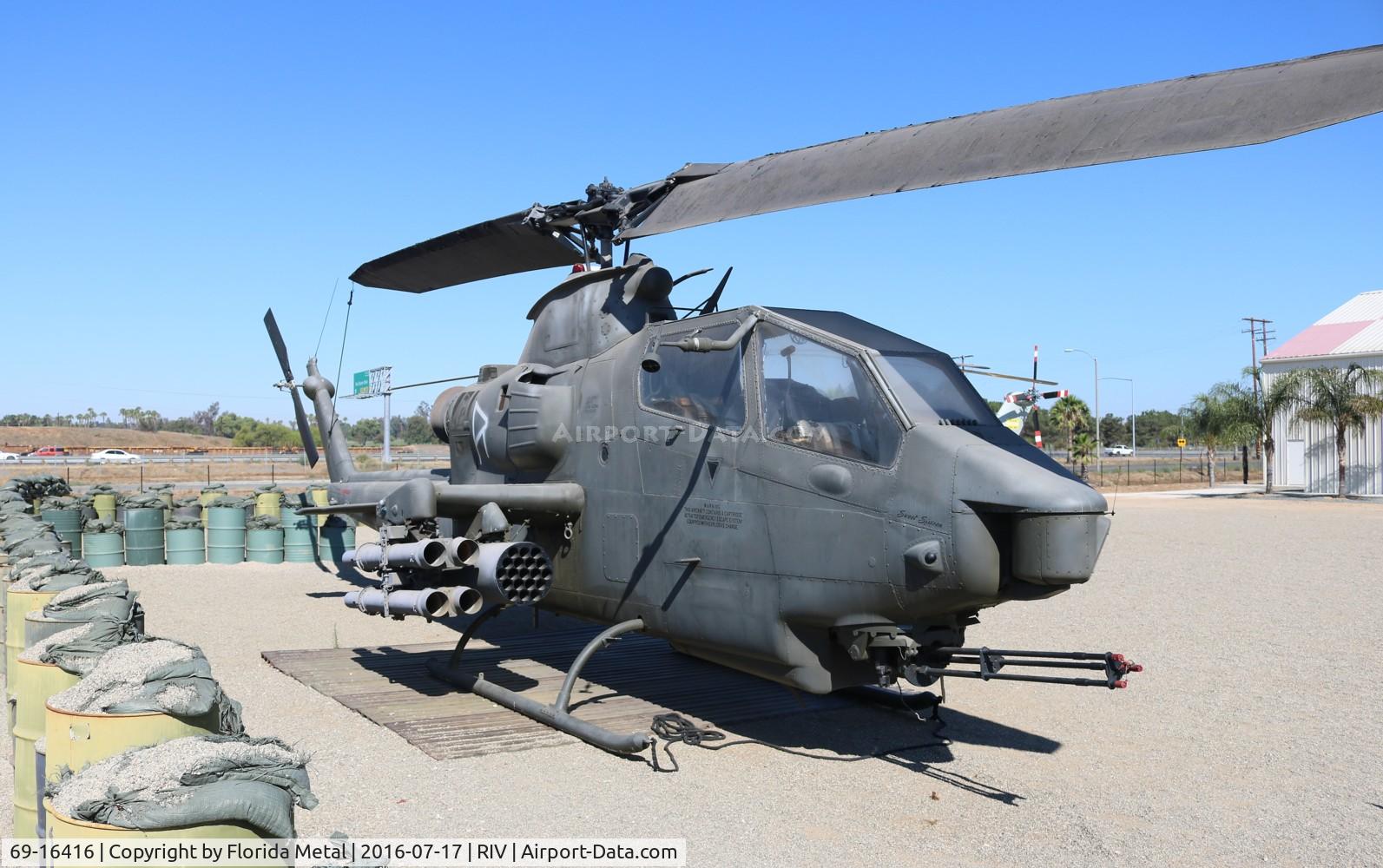 69-16416, 1969 Bell AH-1F Cobra C/N 20848, AH-1F