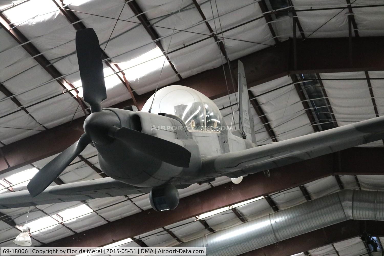 69-18006, 1969 Lockheed YO-3A Quiet Star C/N 007, YO-3A