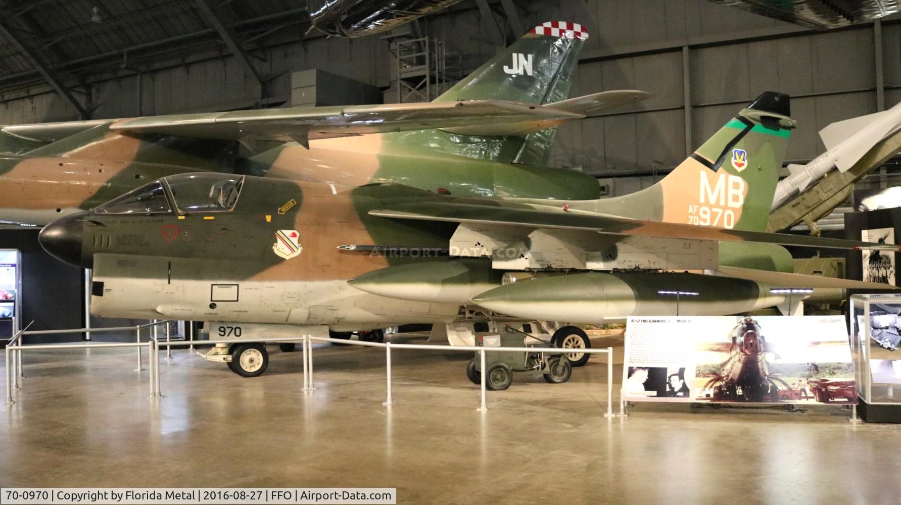 70-0970, 1970 LTV A-7D Corsair II C/N D-116, A-7D Corsair II