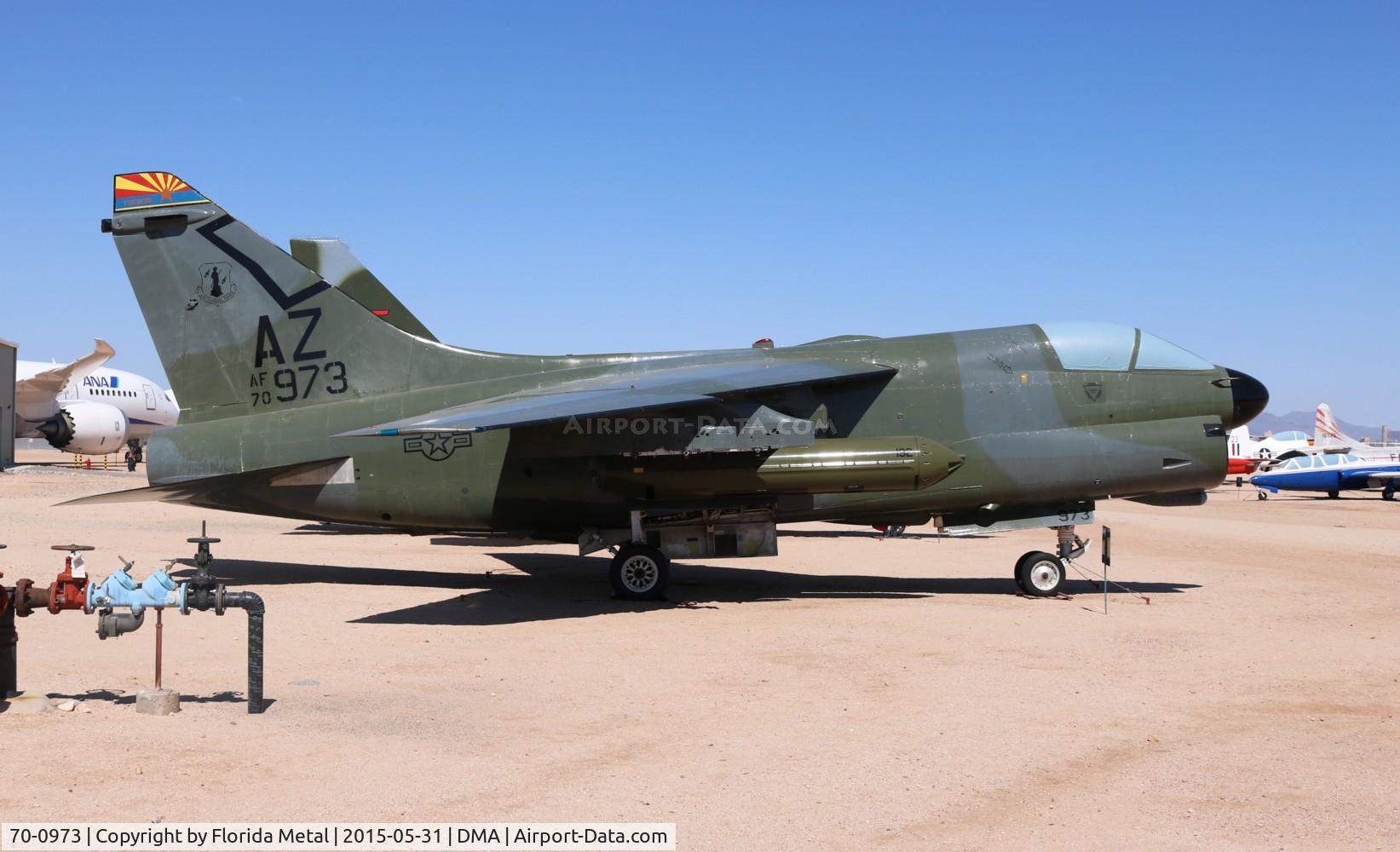70-0973, 1970 LTV A-7D Corsair II C/N D-119, A-7D Corsair II