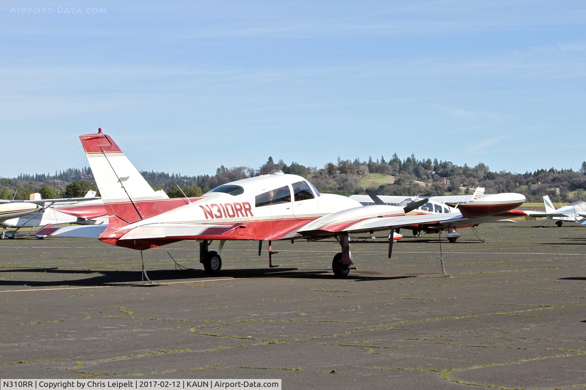 N310RR, 1974 Cessna 310R C/N 310R0014, Lyonlabs LLC (Beaverton, OR) 1974 Cessna 310R parked on the ramp at Auburn Municipal Airport.