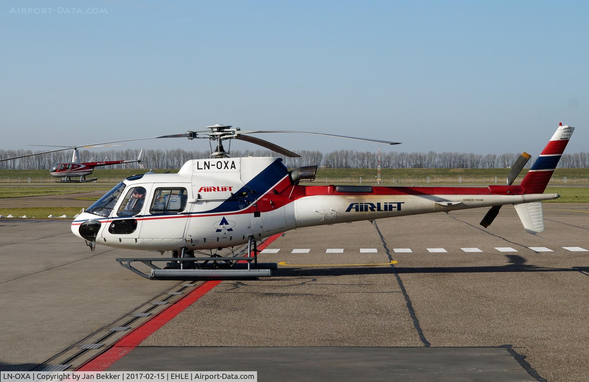 LN-OXA, Eurocopter AS-350B-3 Ecureuil Ecureuil C/N 4255, Lelystad Airport