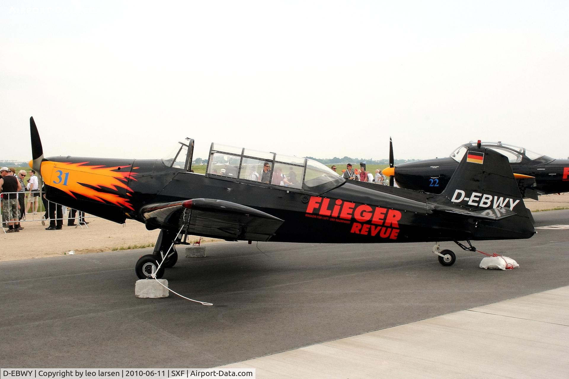 D-EBWY, Zlin Z-226T Trener 6 C/N 870, Berlin Air Show 11.6.2010