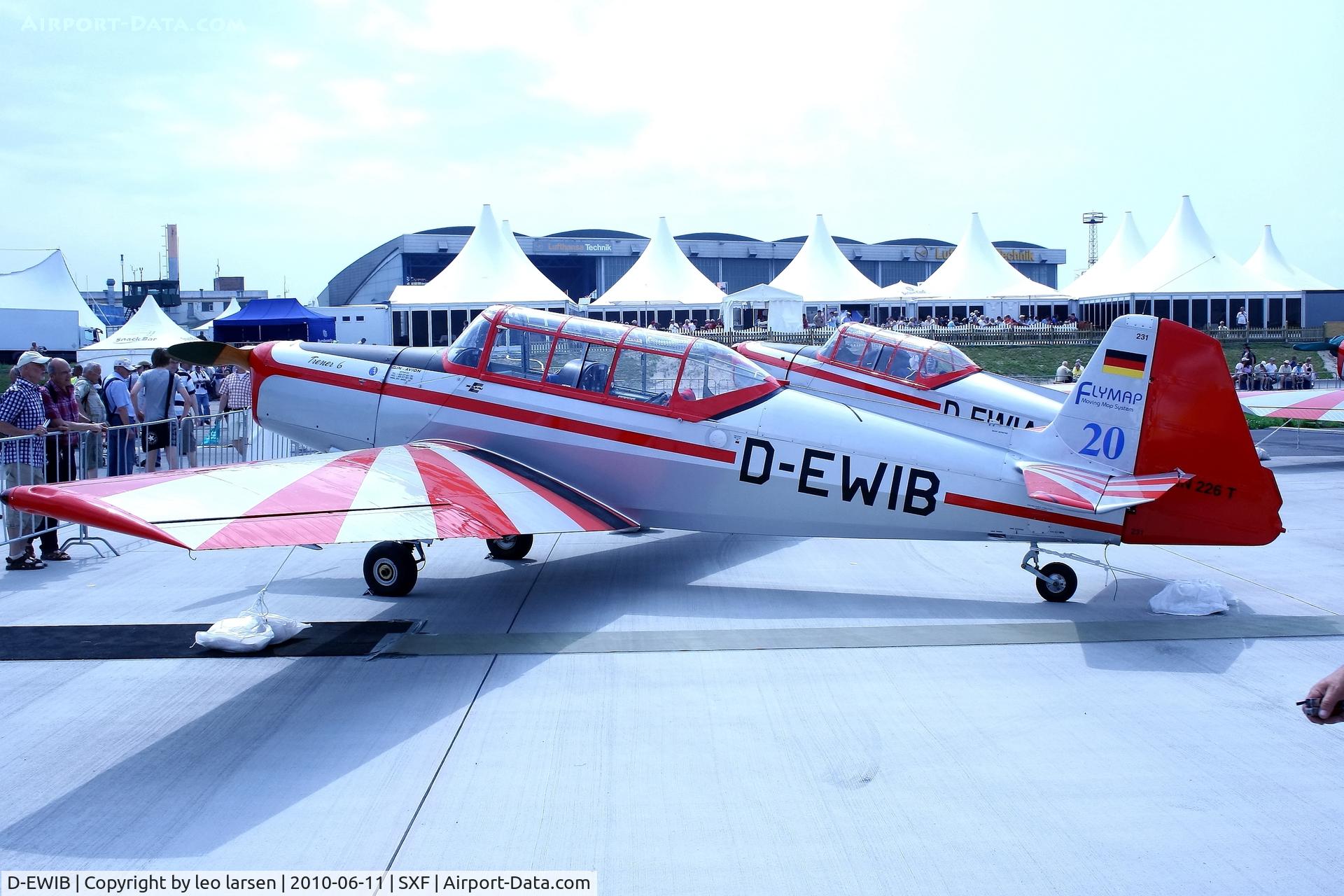 D-EWIB, 1959 Zlin Z-226T Trener 6 C/N 231, Berlin Air Show 11.6.2010
