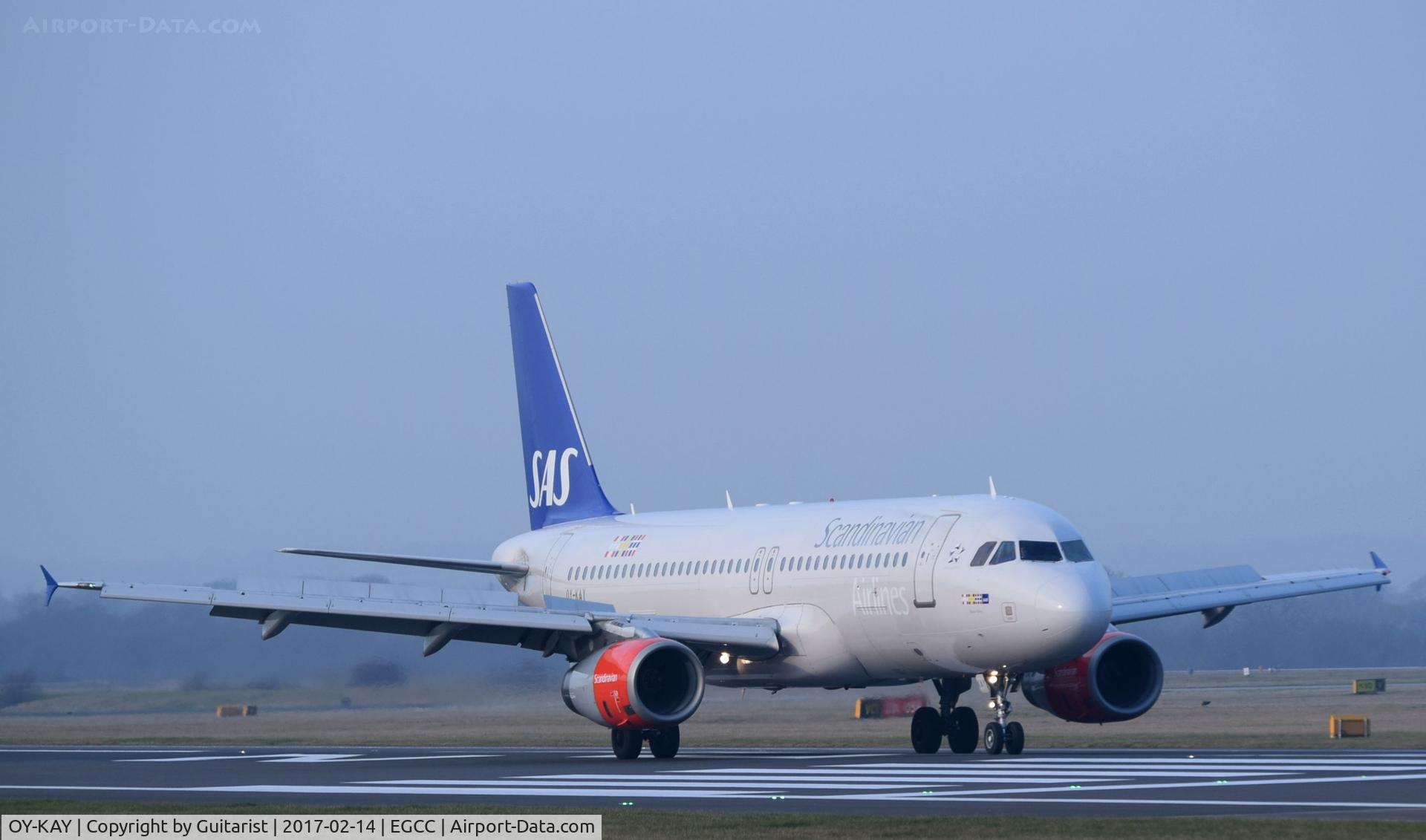 OY-KAY, 2006 Airbus A320-232 C/N 2856, At Manchester