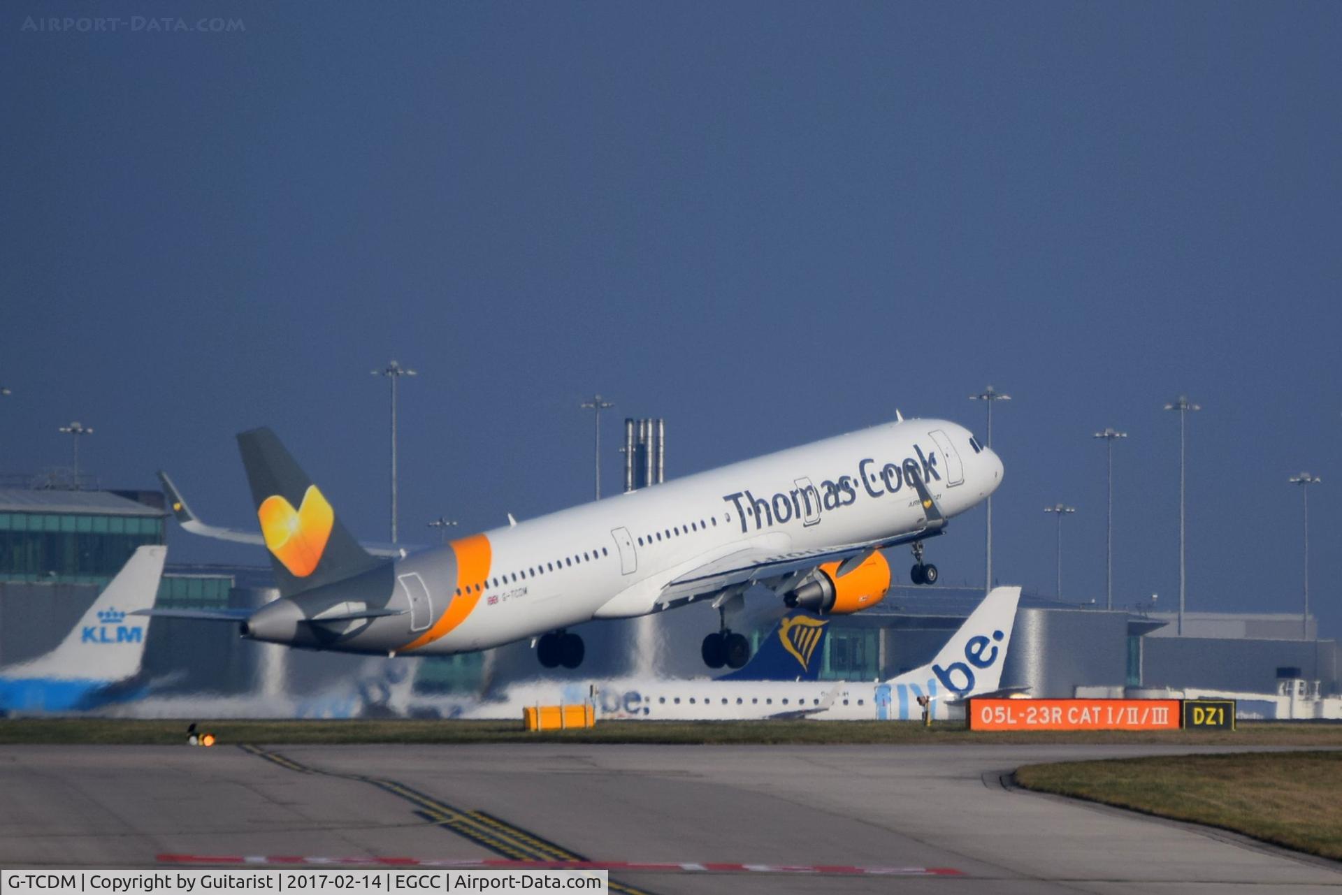 G-TCDM, 2016 Airbus A321-211 C/N 7003, At Manchester