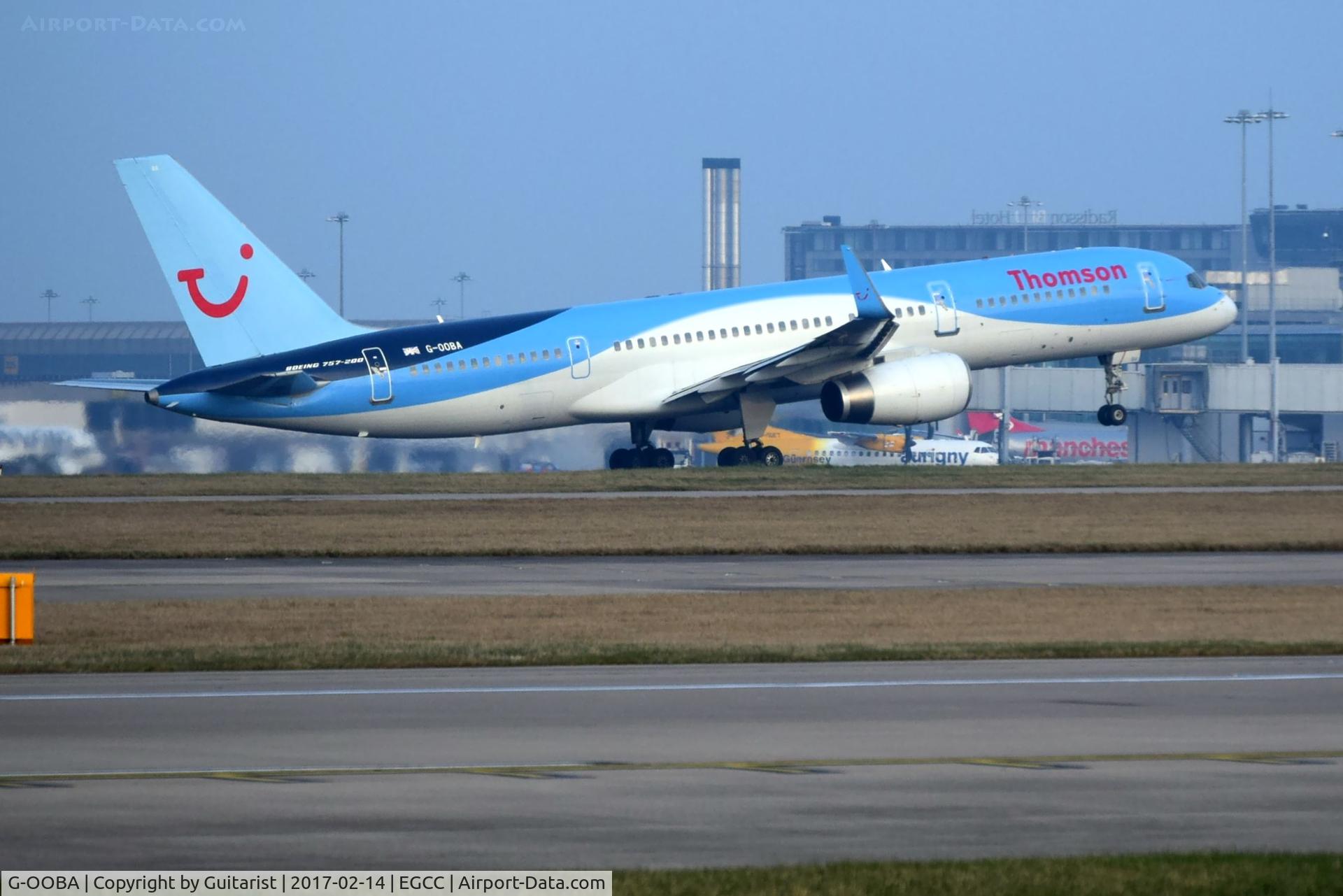 G-OOBA, 2000 Boeing 757-28A C/N 32446, At Manchester
