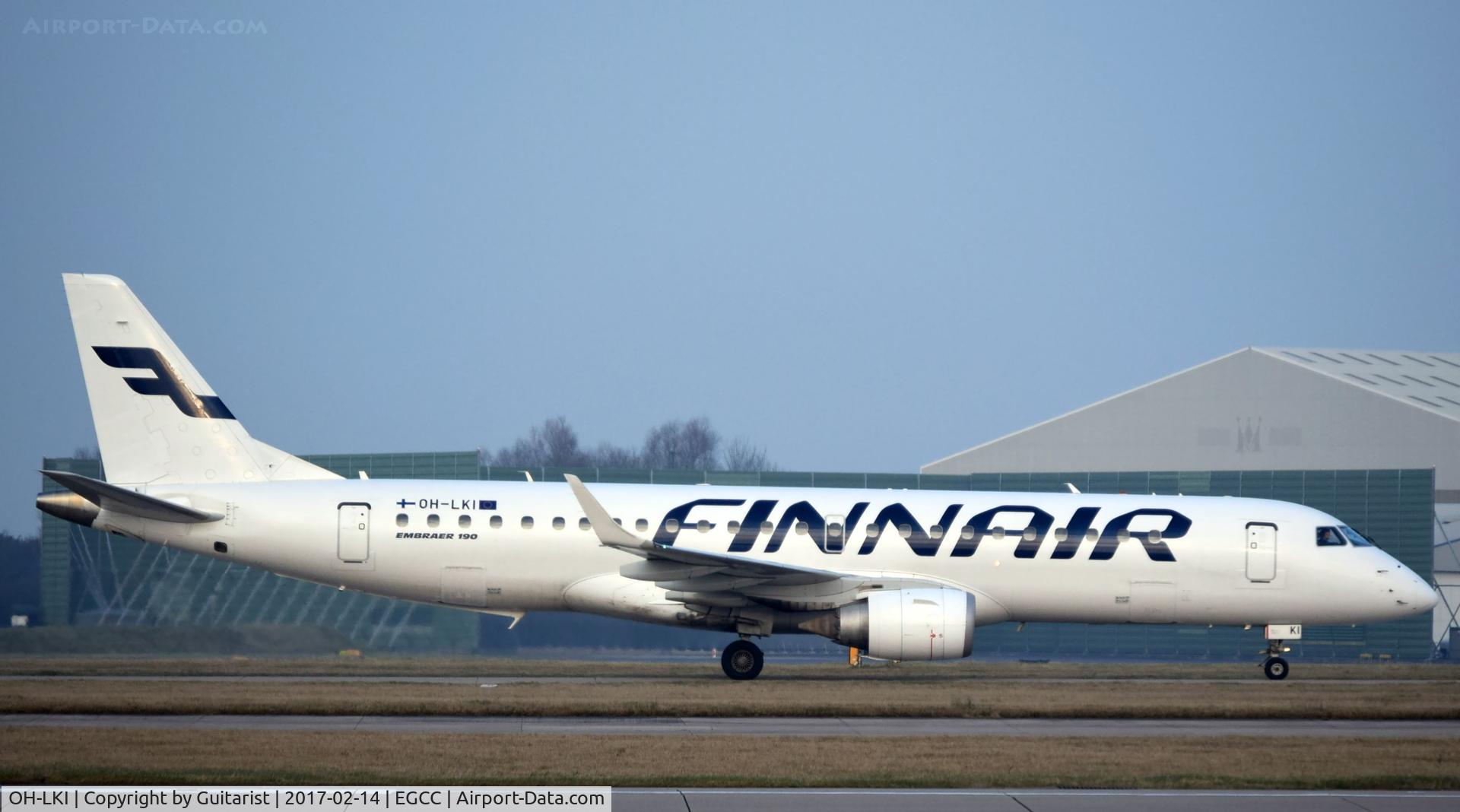 OH-LKI, 2007 Embraer 190AR (ERJ-190-100IGW) C/N 19000117, At Manchester
