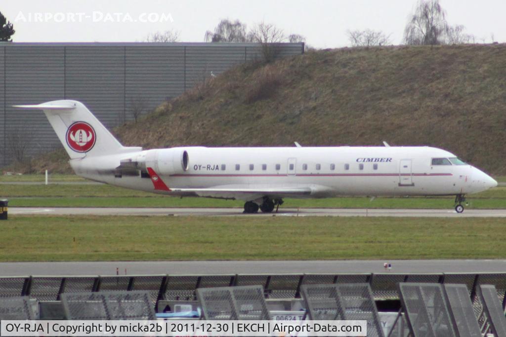OY-RJA, 2000 Canadair CRJ-200LR (CL-600-2B19) C/N 7413, Parked. Crashed at Almaty in 29th january 2013/ All passengers (21) died