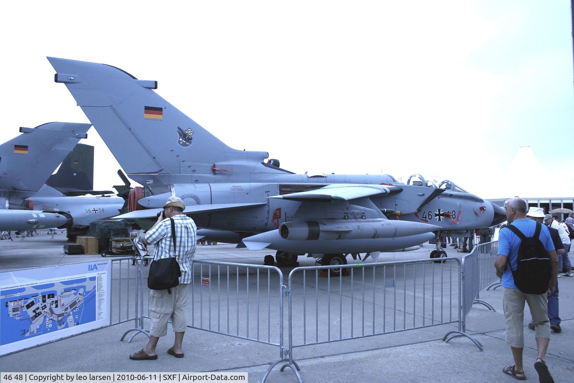 46 48, Panavia Tornado ECR C/N 881/GS281/4348, Berlin Air Show 11.6.2010