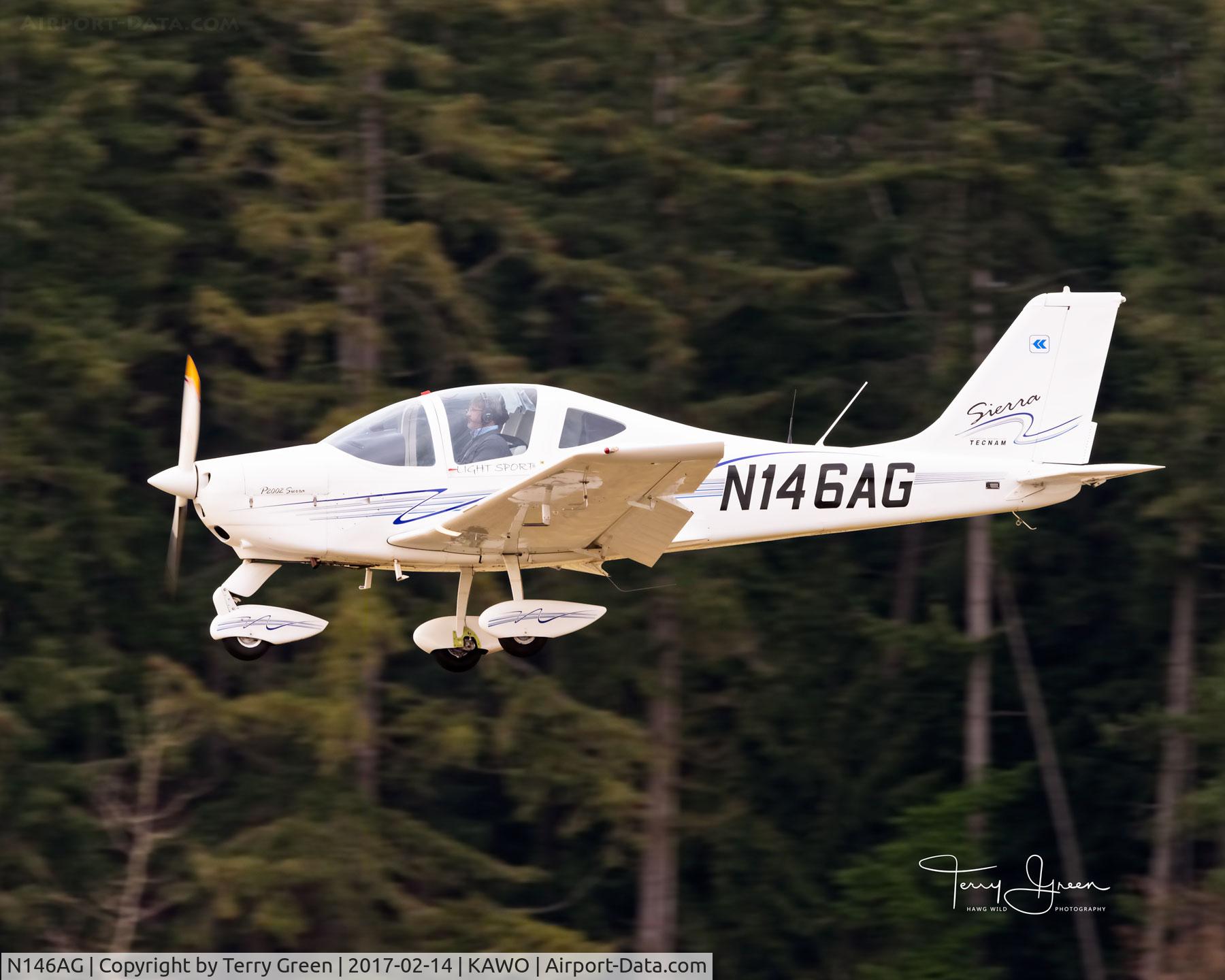 N146AG, Tecnam P-2002 Sierra C/N 416, KAWO