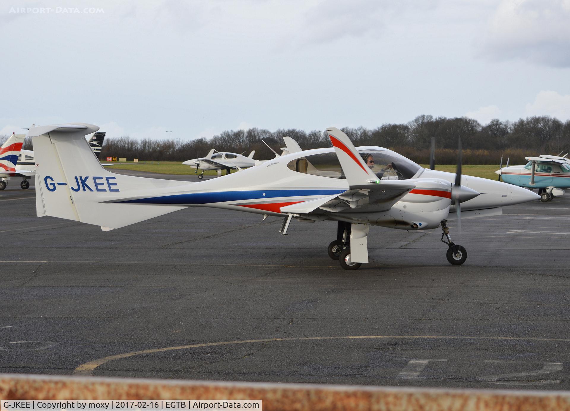 G-JKEE, 2015 Diamond DA-42NG Twin Star C/N 42.N179, Diamond DA-42NG at Wycombe Air Park.