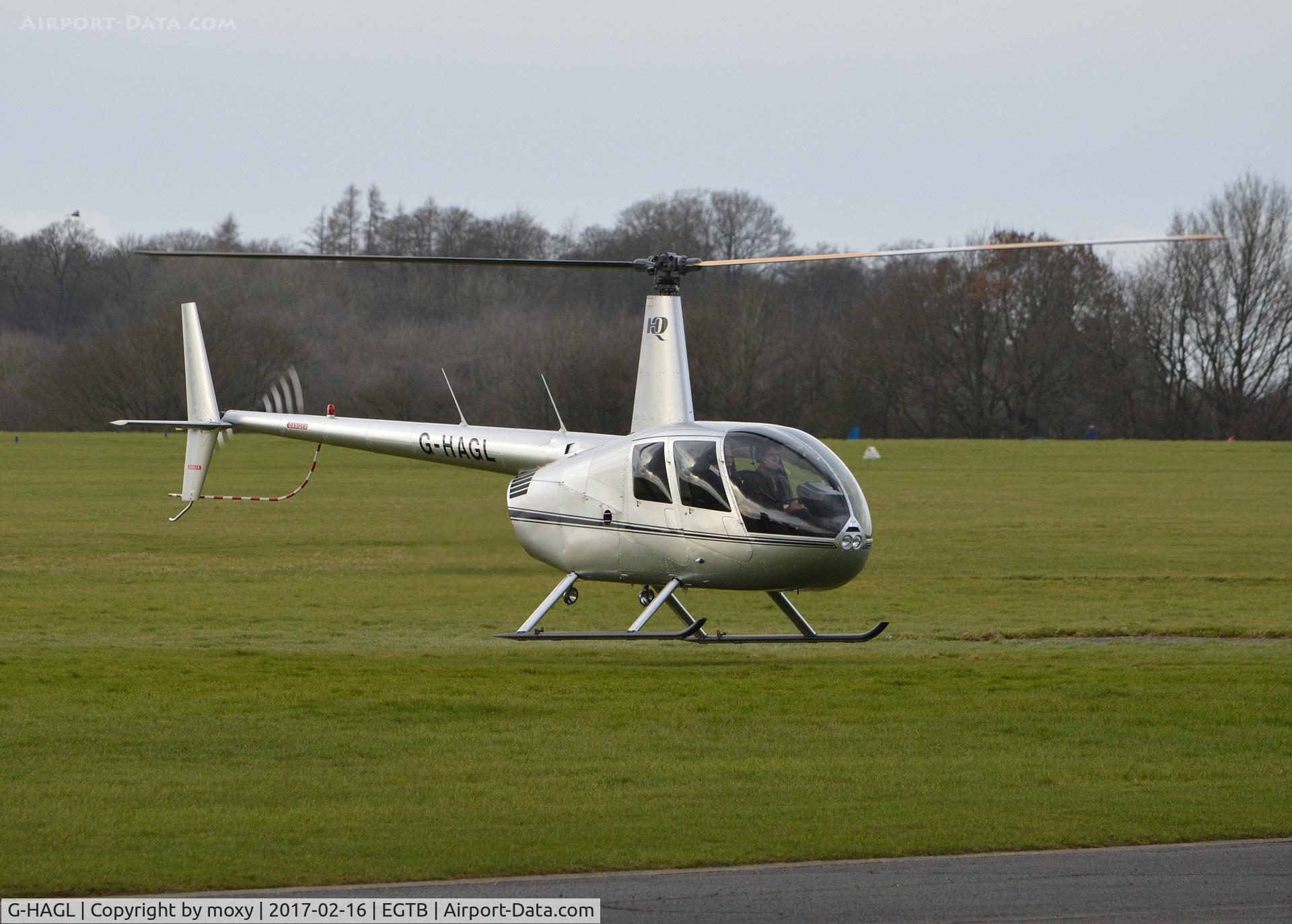 G-HAGL, 2008 Robinson R44 Raven II C/N 12403, Robinson R44 Raven II at Wycombe Air Par.k