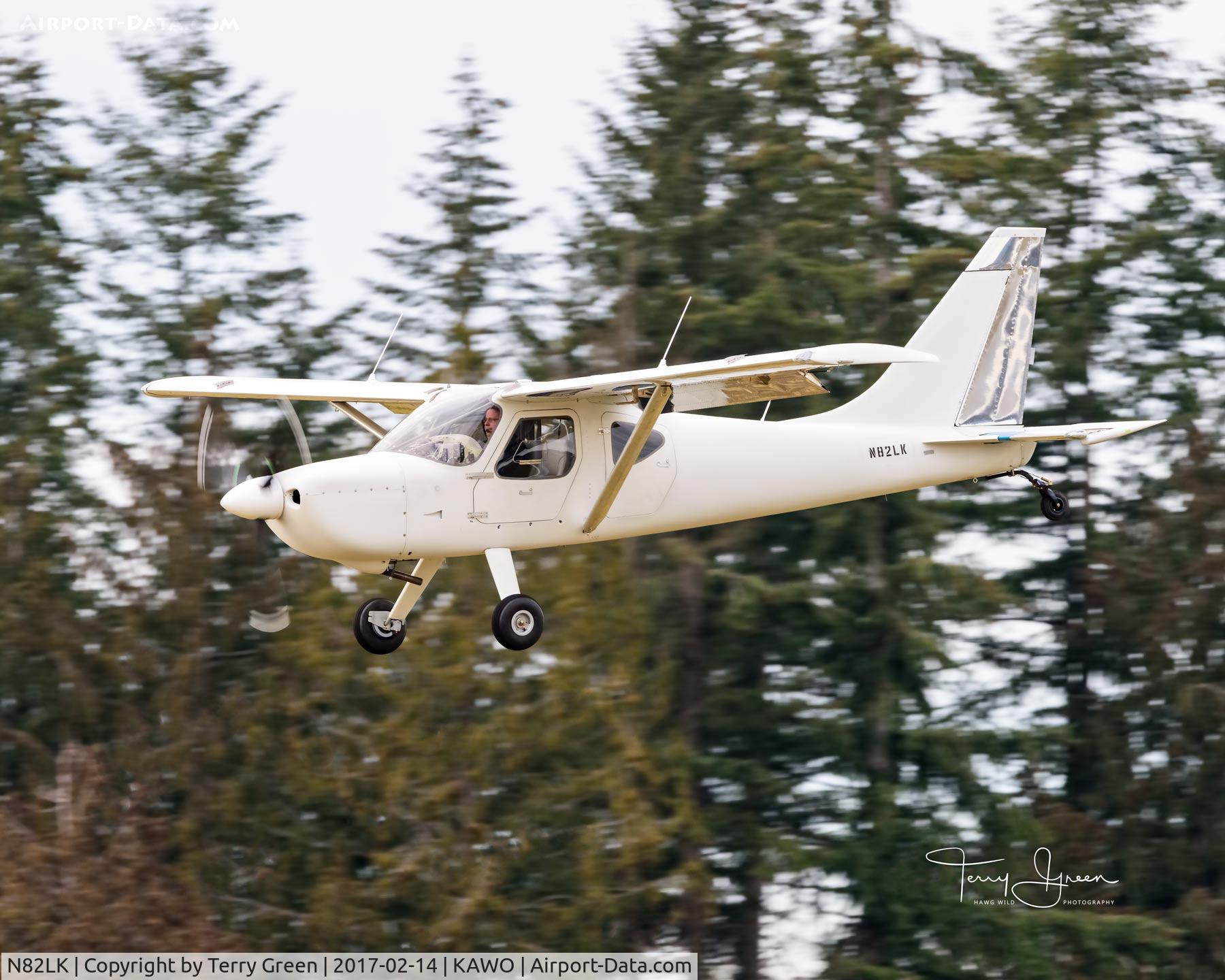 N82LK, Glasair GS-2 Sportsman C/N 7448, KAWO