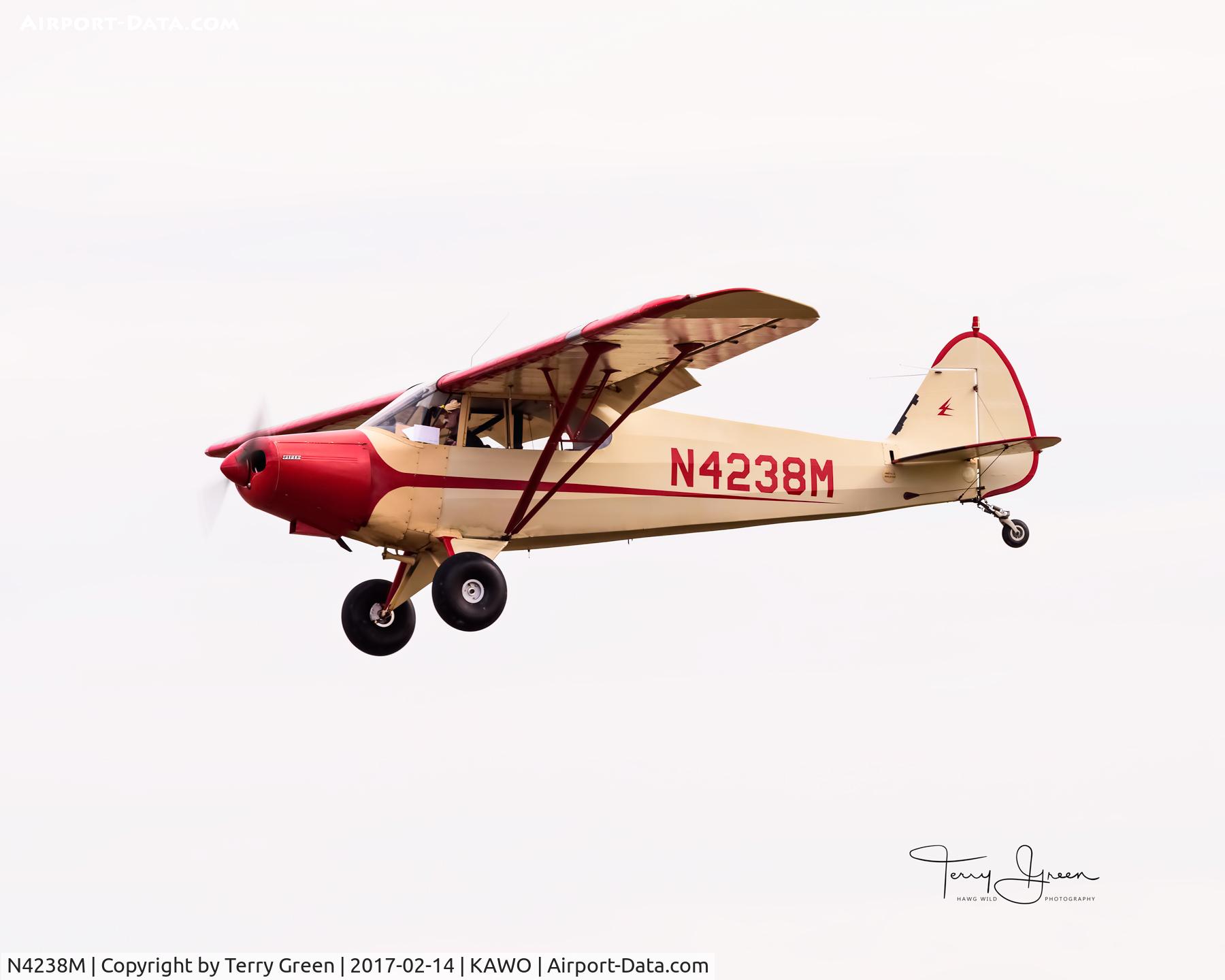 N4238M, 1947 Piper PA-12 Super Cruiser C/N 12-3134, KAWO