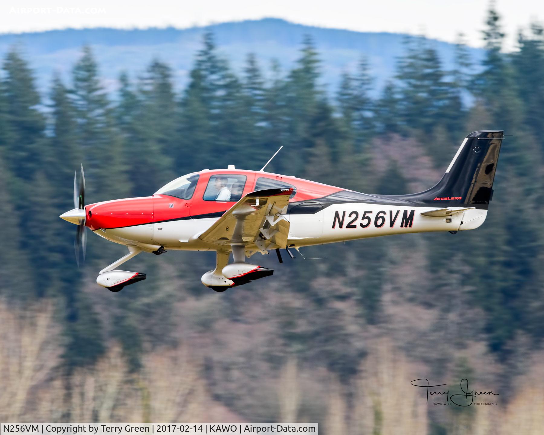N256VM, 2014 Cirrus SR22T C/N 0887, KAWO
