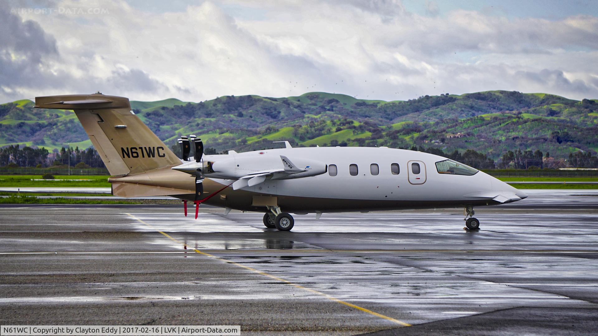 N61WC, 2016 Piaggio P-180 Avanti II EVO C/N 3001, Livermore Airport 2017