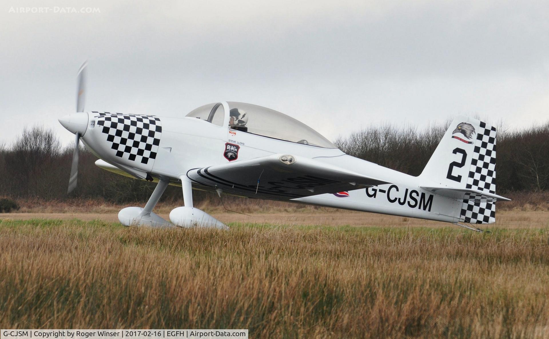 G-CJSM, 2016 Vans RV-8 C/N LAA 303-15296, Resident RV-8, Raven 2 in the six-ship Team Raven formation for the 2017 display season.