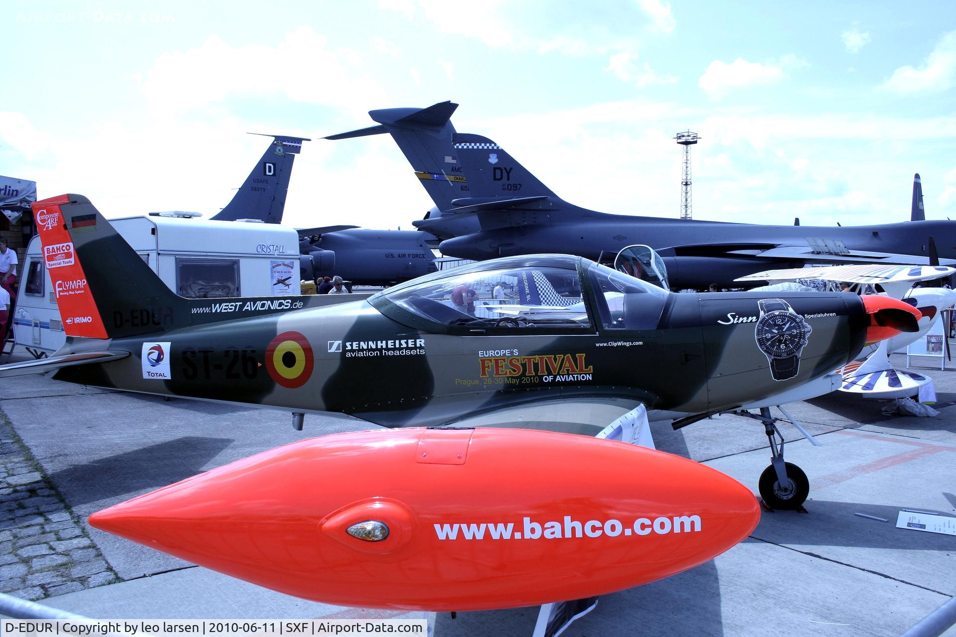 D-EDUR, 1980 SIAI-Marchetti SF-260 C/N 110, Berlin Air Show 11.6.2010