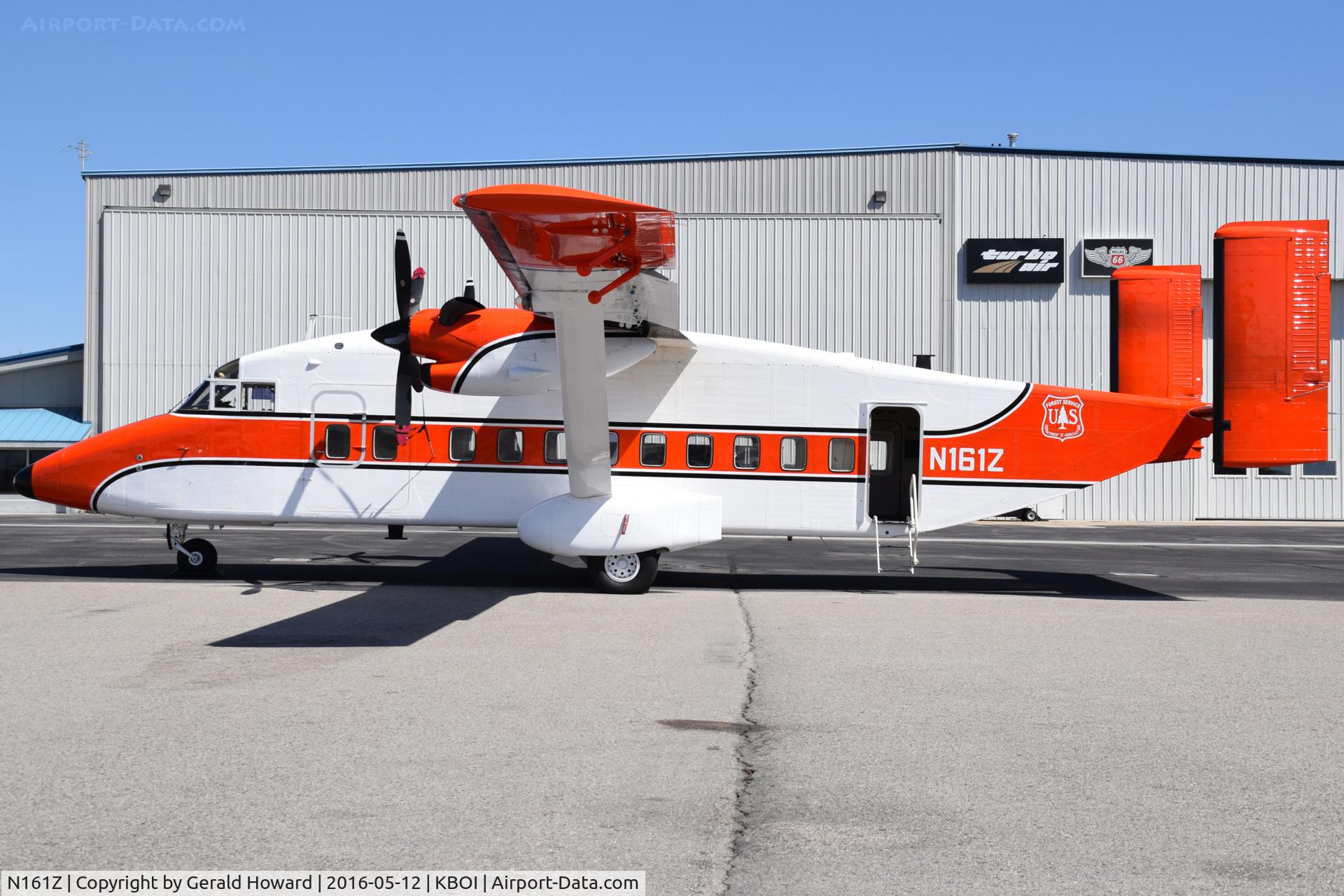 N161Z, 1984 Short SD3-60 (C-23C) C/N SH3412, New cargo/jump aircraft for NIFC.
