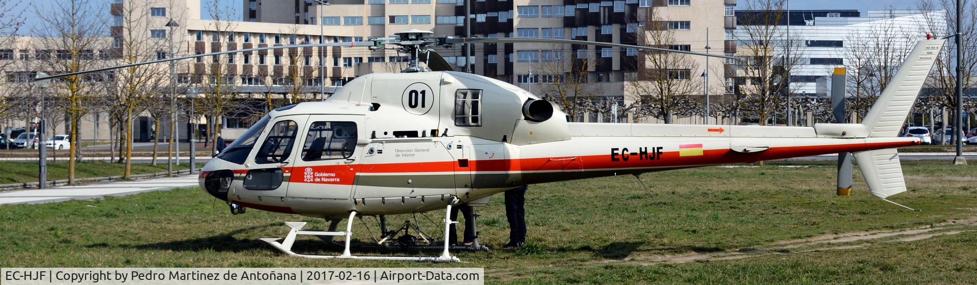 EC-HJF, 1998 Eurocopter AS-355N C/N 5660, Vitoria-Gasteiz - España
Helicóptero	Sanitario