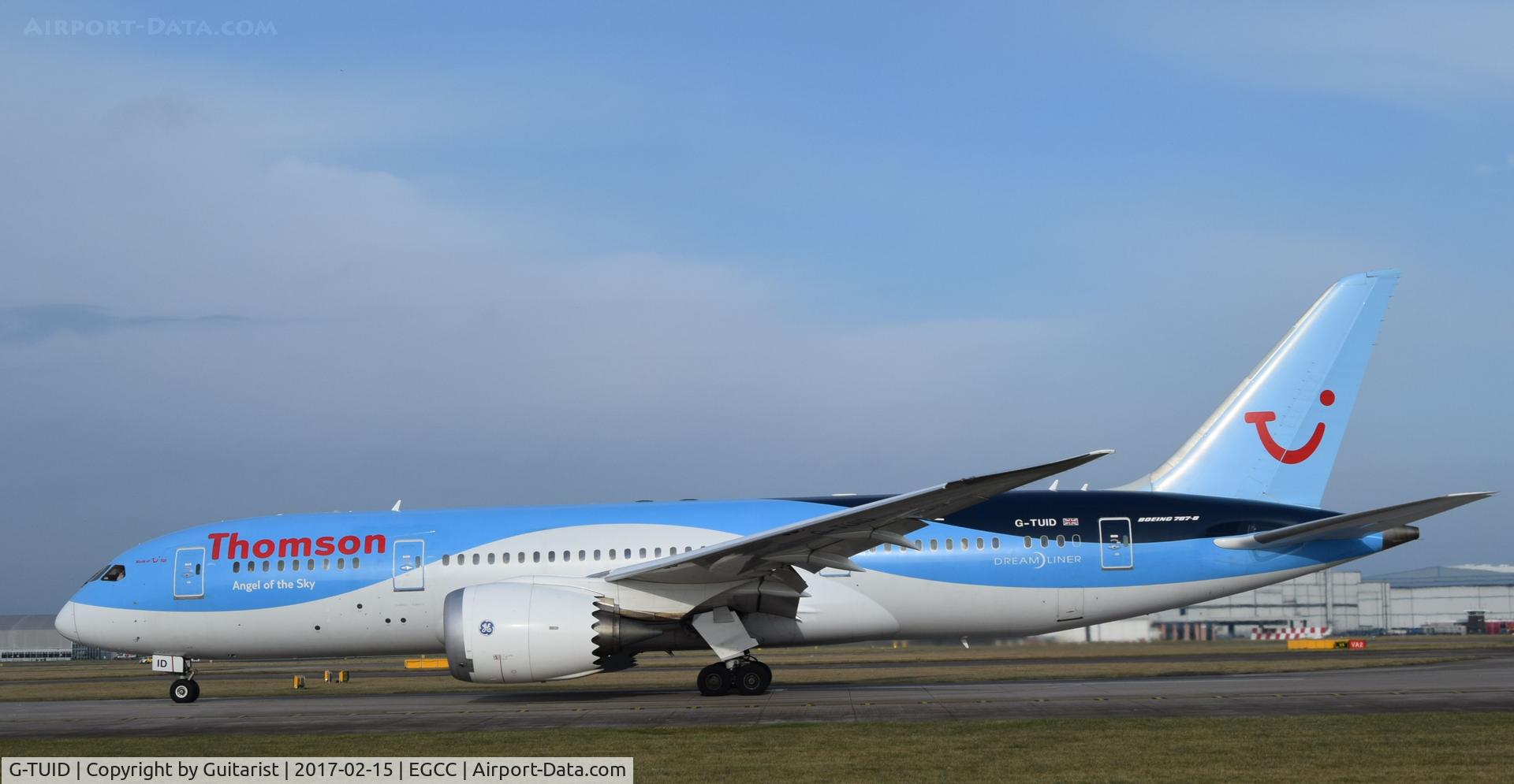 G-TUID, 2013 Boeing 787-8 Dreamliner C/N 36424, At Manchester