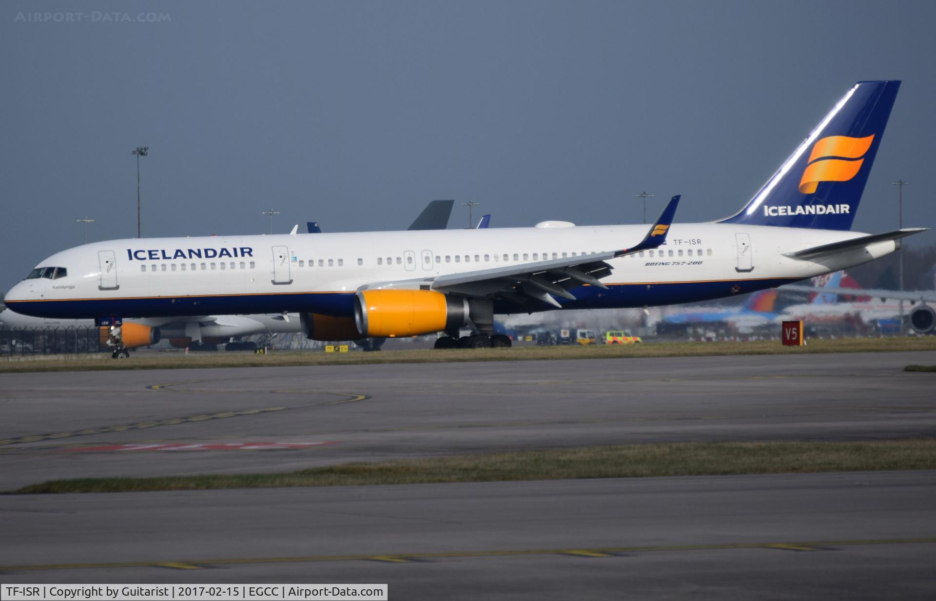 TF-ISR, 1999 Boeing 757-256 C/N 26248, At Manchester