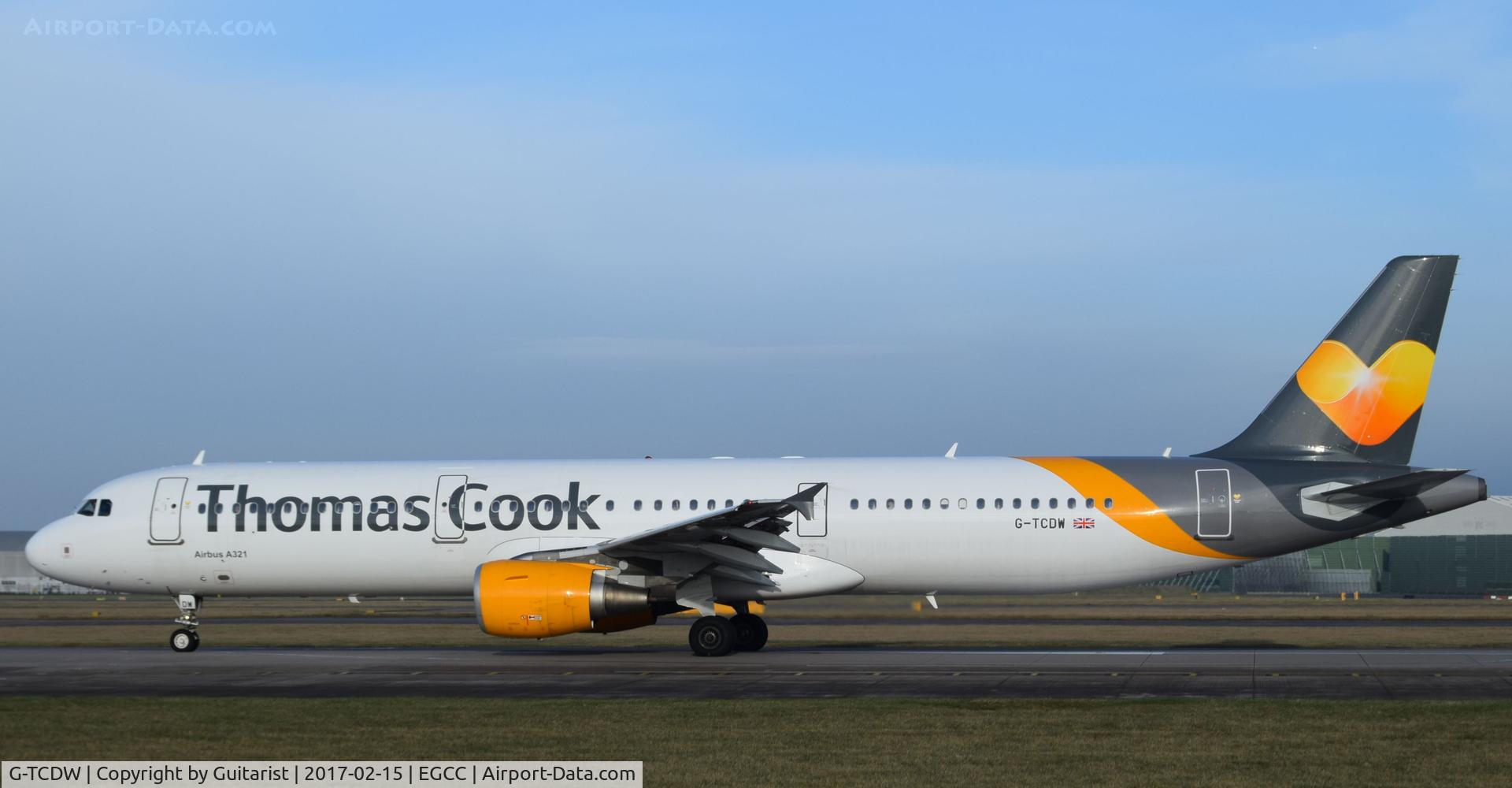 G-TCDW, 2003 Airbus A321-211 C/N 1921, At Manchester