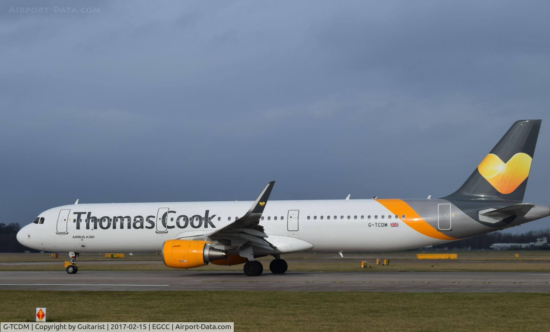 G-TCDM, 2016 Airbus A321-211 C/N 7003, At Manchester