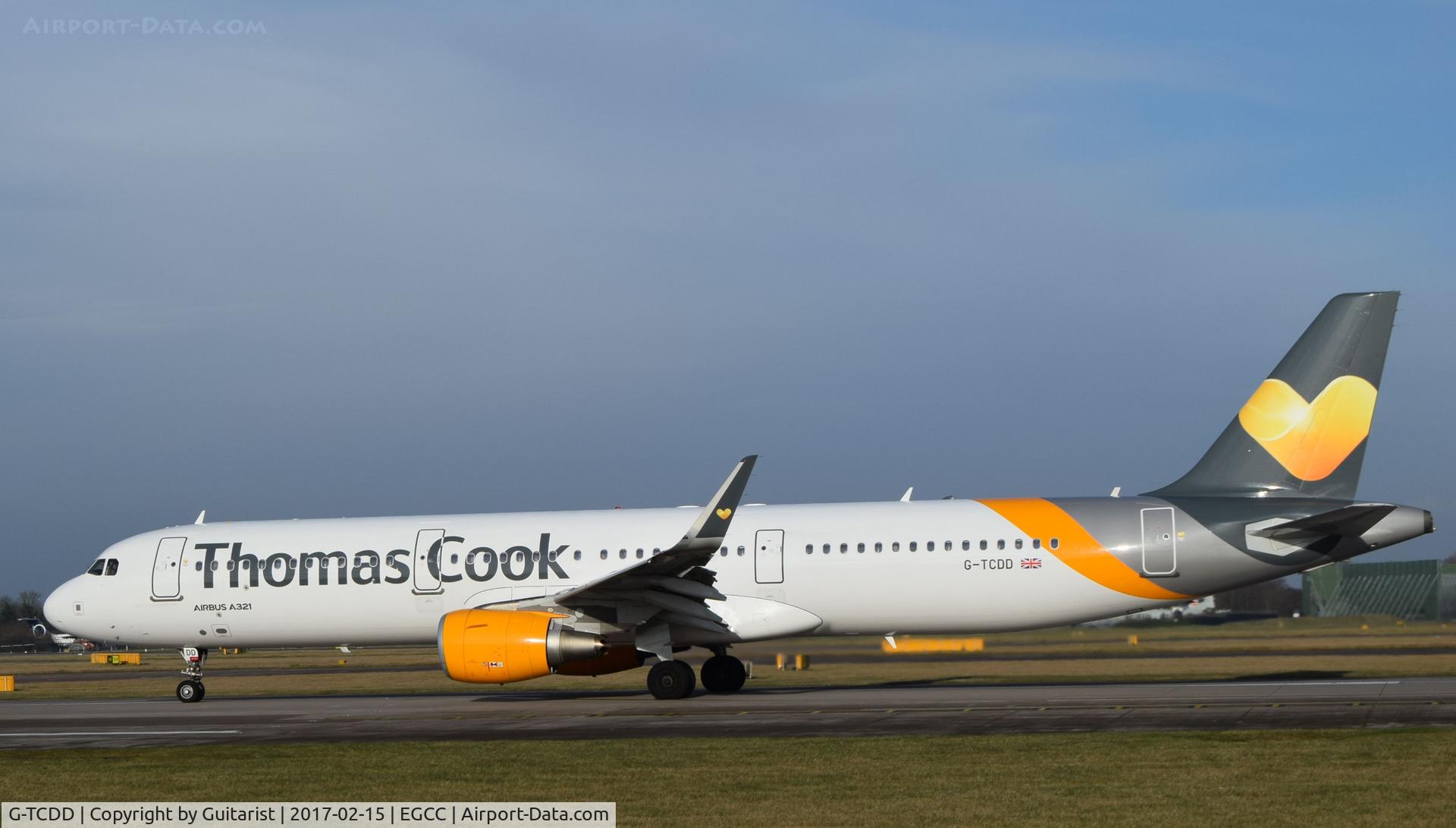 G-TCDD, 2014 Airbus A321-211 C/N 6038, At Manchester