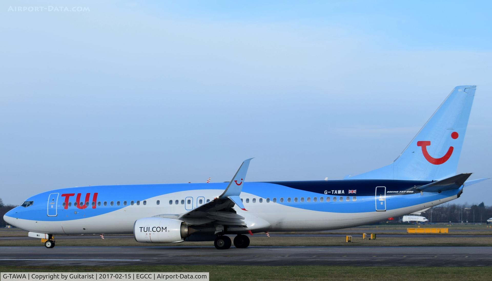 G-TAWA, 2012 Boeing 737-8K5 C/N 37264, At Manchester