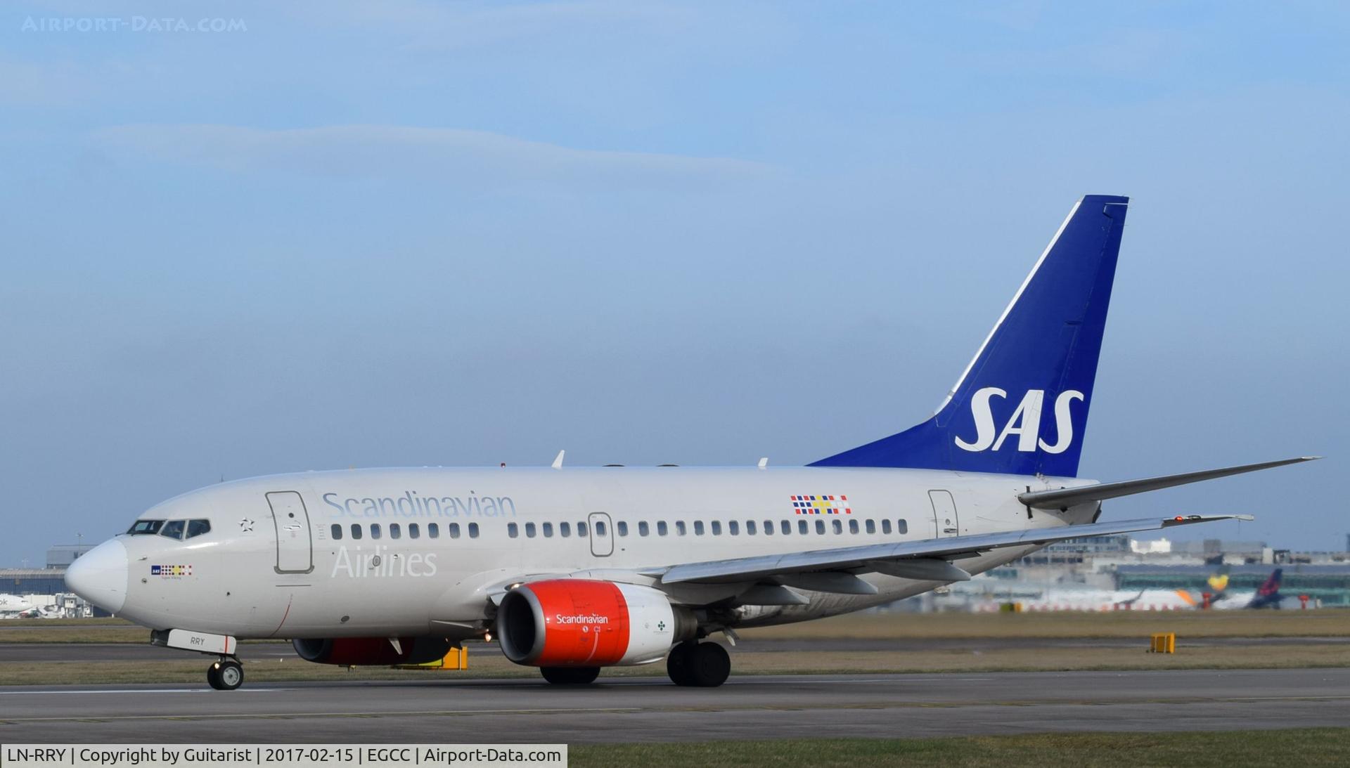 LN-RRY, 1998 Boeing 737-683 C/N 28297, At Manchester