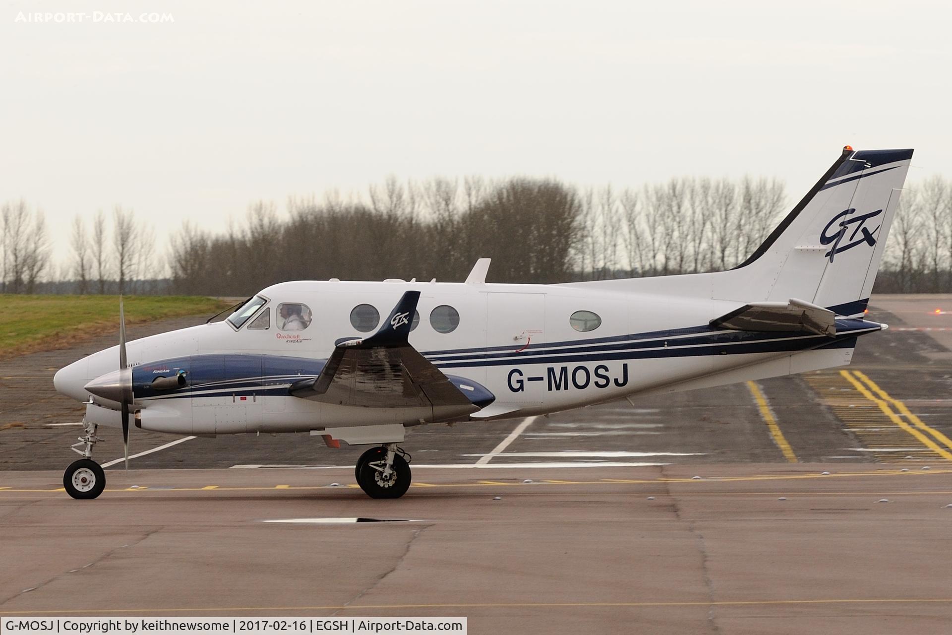 G-MOSJ, 2010 Hawker Beechcraft C90GTI King Air C/N LJ-1984, Regular Visitor.