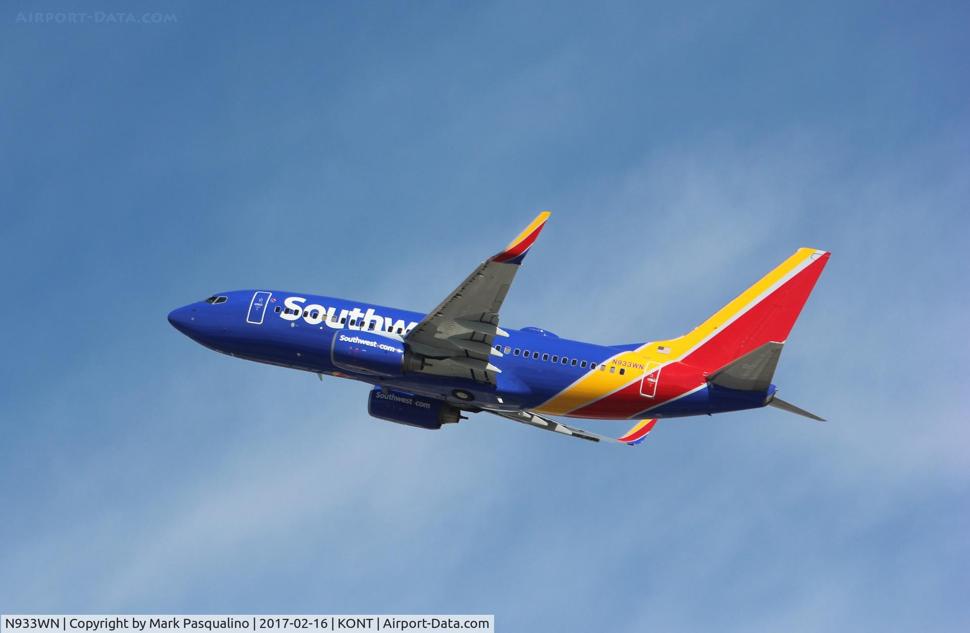 N933WN, 2009 Boeing 737-7H4 C/N 36640, Boeing 737-700